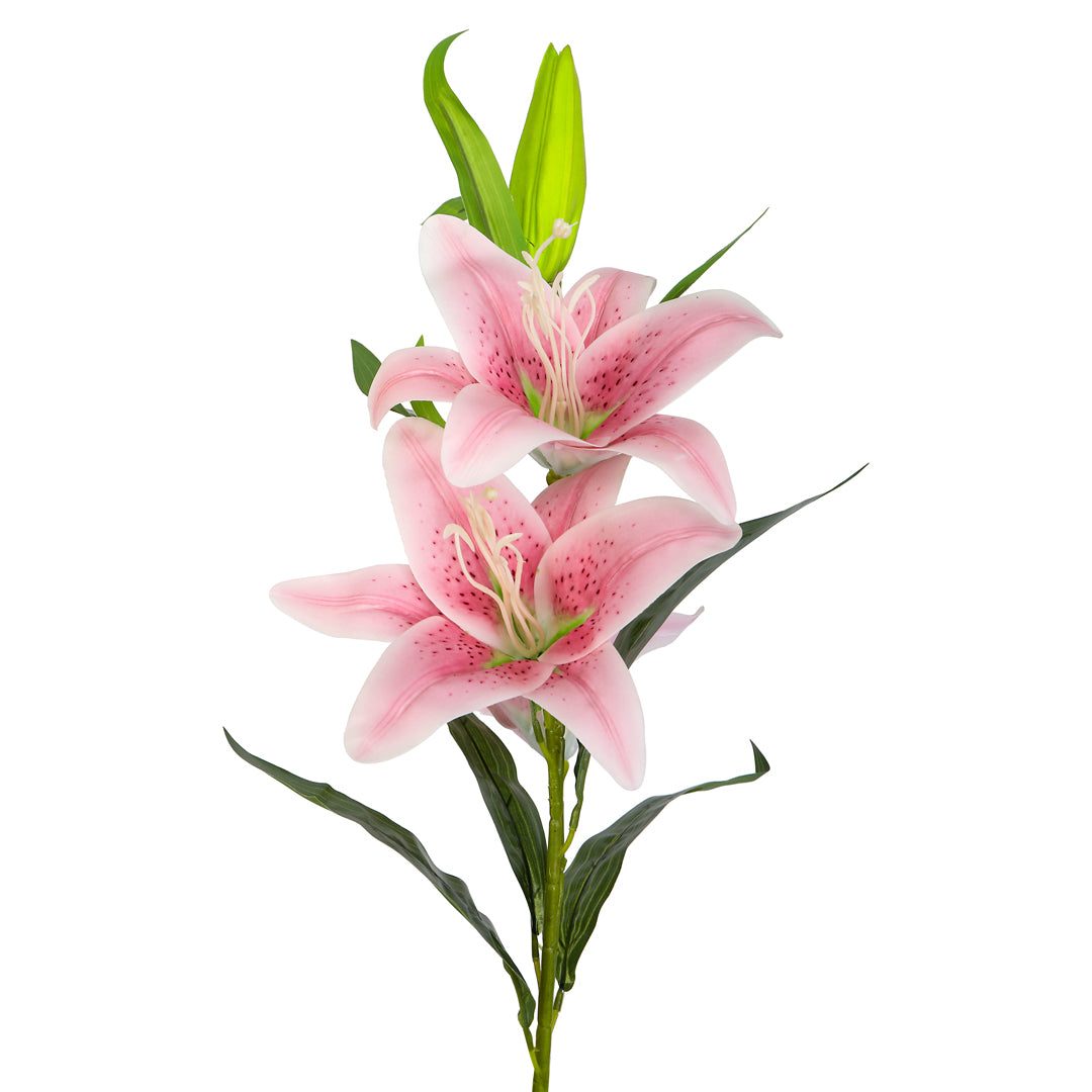 Flower Bunch -Lily Light Pink Sticks 3- The Home Co.