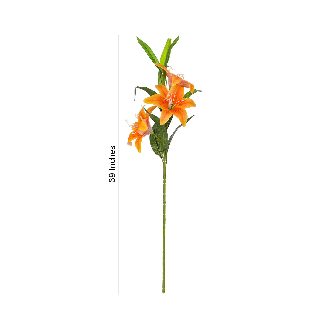 Flower Bunch -Lily Orange Sticks 2- The Home Co.