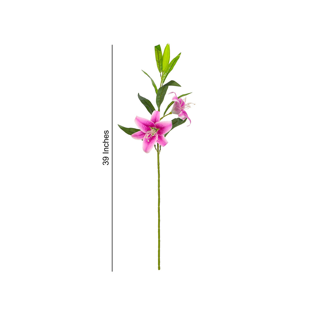 Flower Bunch -Lily Purple Sticks 2- The Home Co.