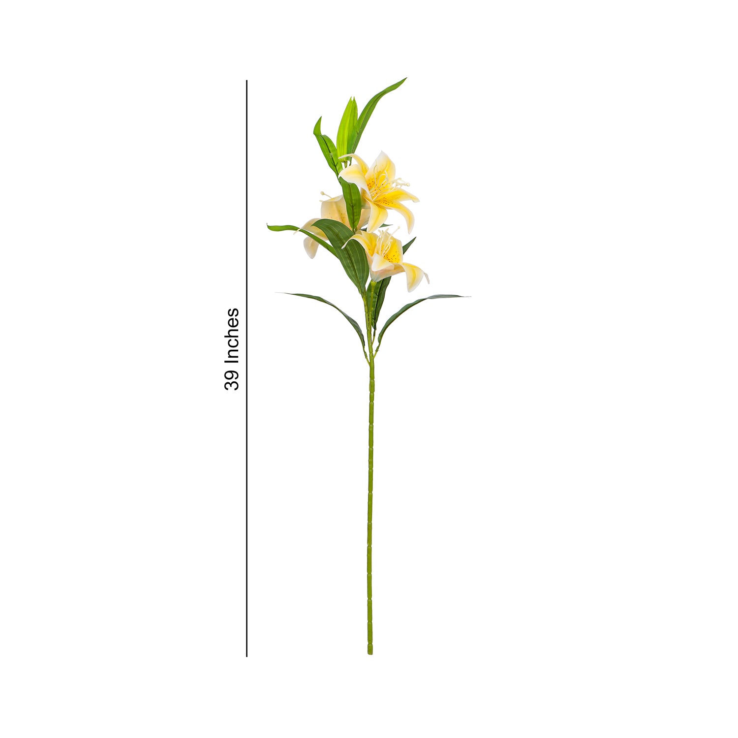 Flower Bunch -Lily Yellow Sticks 3- The Home Co.