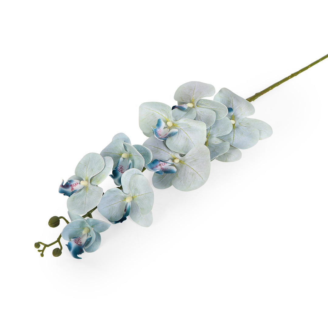 Flower Bunch -Orchid Greyish Blue Sticks 1- The Home Co.