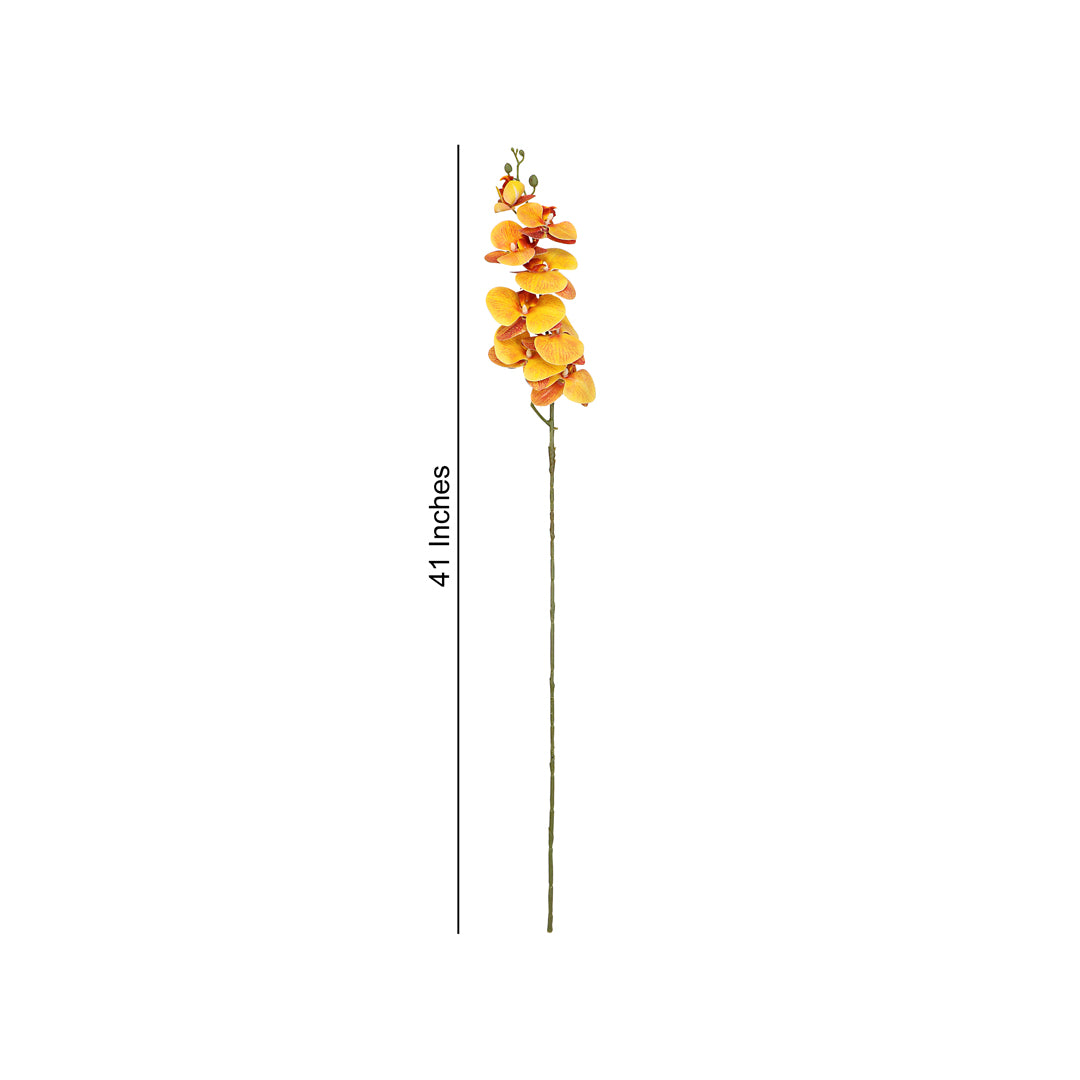 Flower Bunch -Orchid Orange Sticks 4- The Home Co.