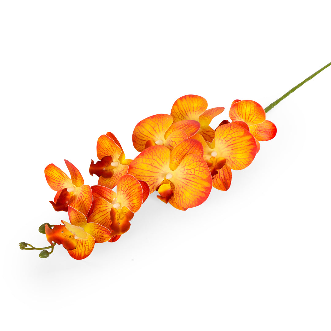 Flower Bunch -Orchid Orange , Pink Sticks 4- The Home Co.