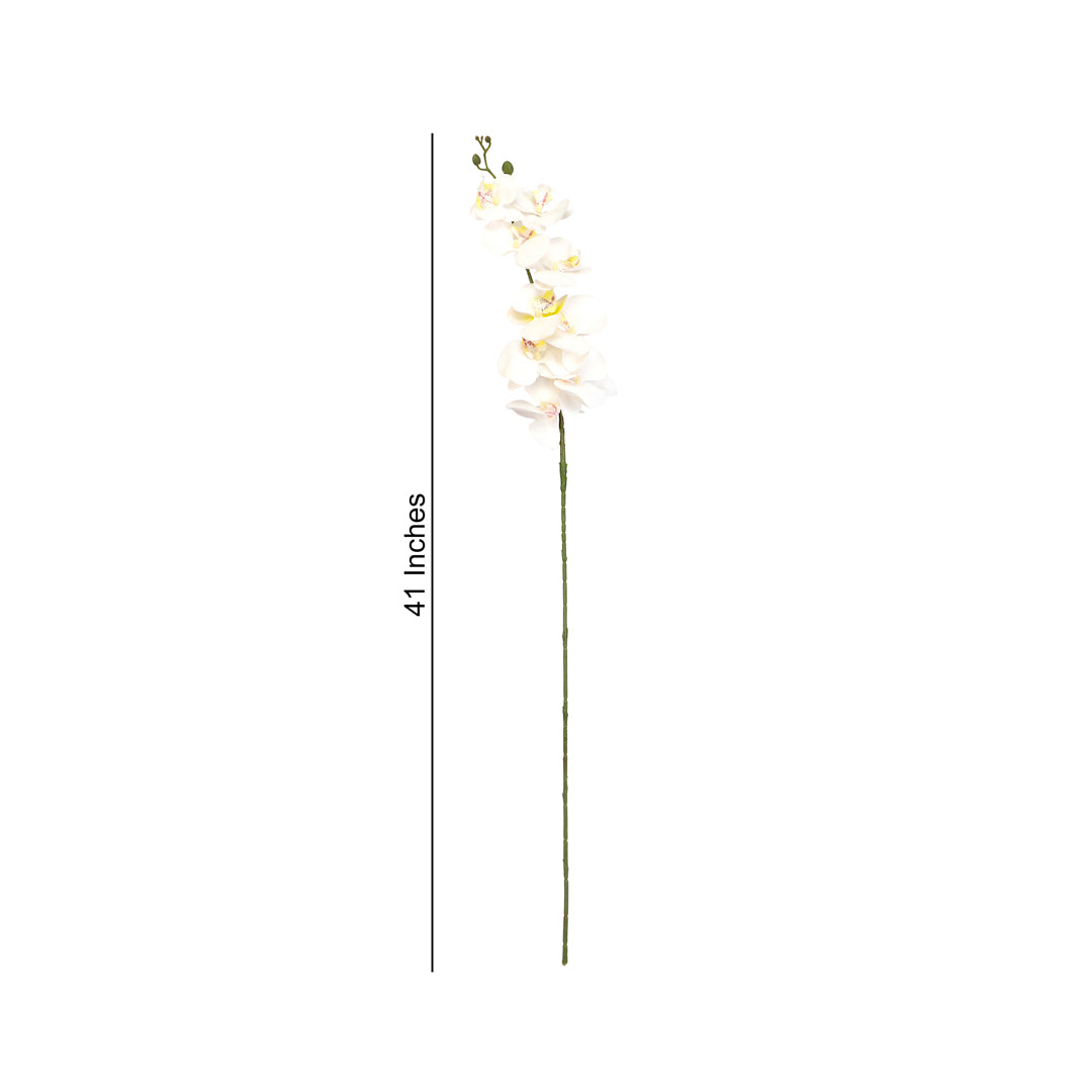 Flower Bunch -Orchid White Sticks 4- The Home Co.