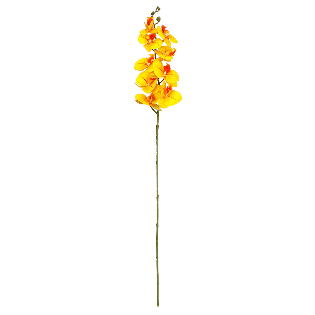 Flower Bunch -Orchid Yellow & Orange Sticks 4- The Home Co.