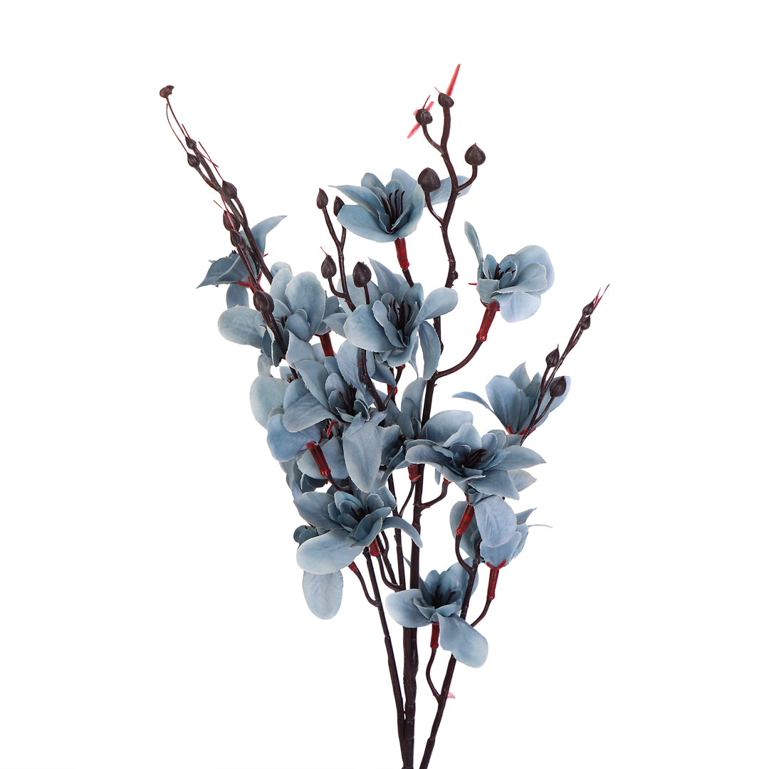 Flower Bunch -Dancing Orchid Blue Sticks 1- The Home Co.