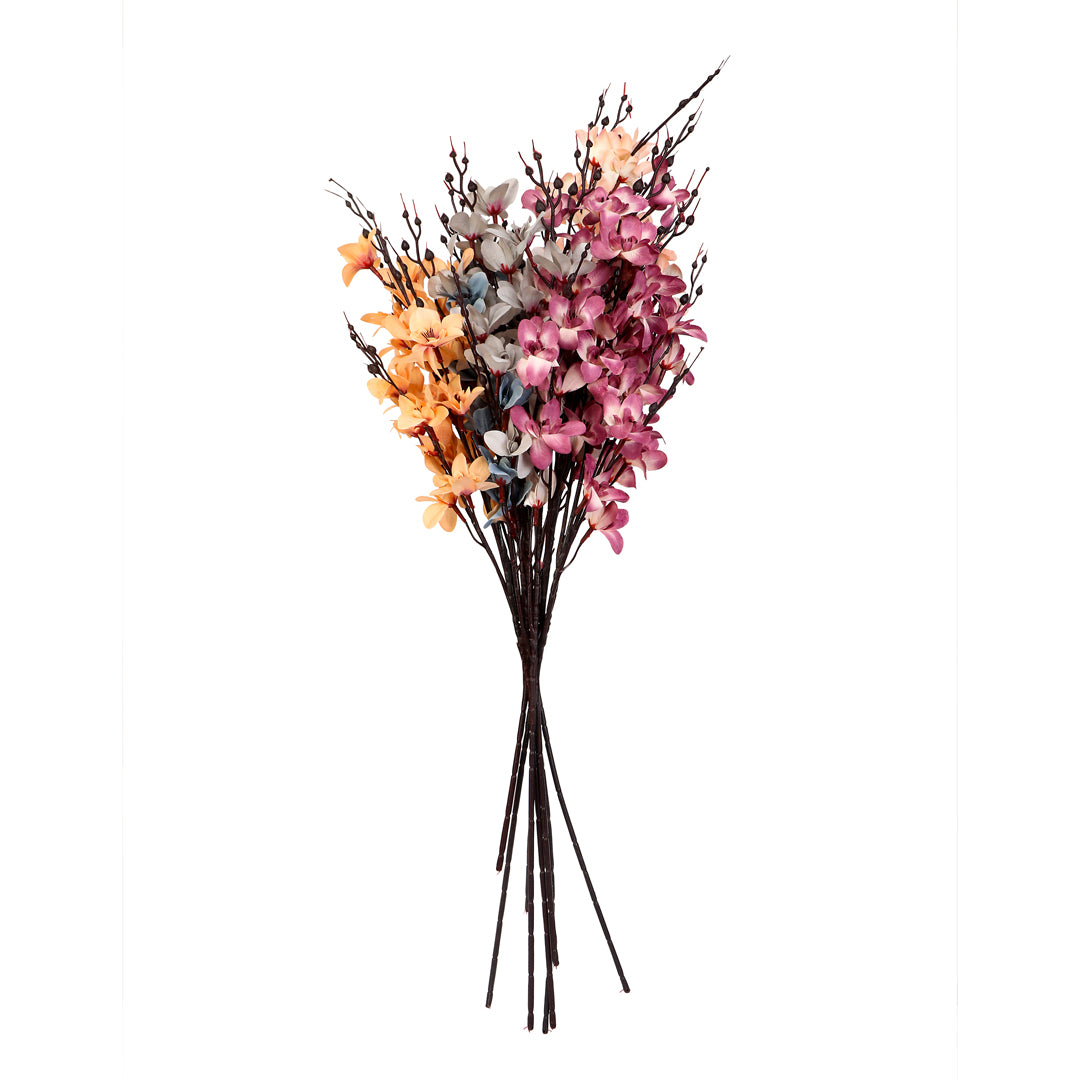 Flower Bunch -Dancing Orchid Multicolor Sticks 2- The Home Co.