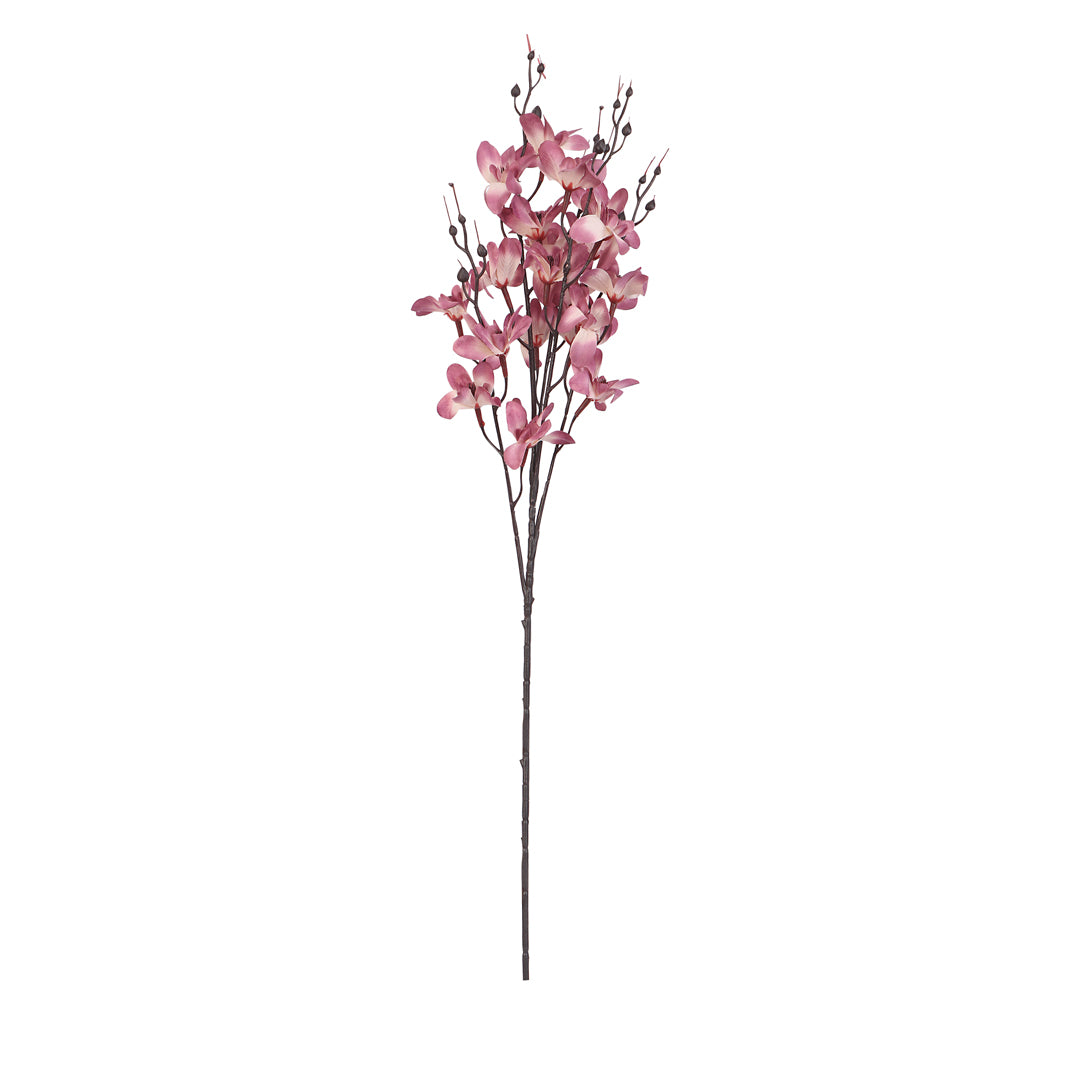 Flower Bunch -Dancing Orchid Dark Pink Sticks 3- The Home Co.