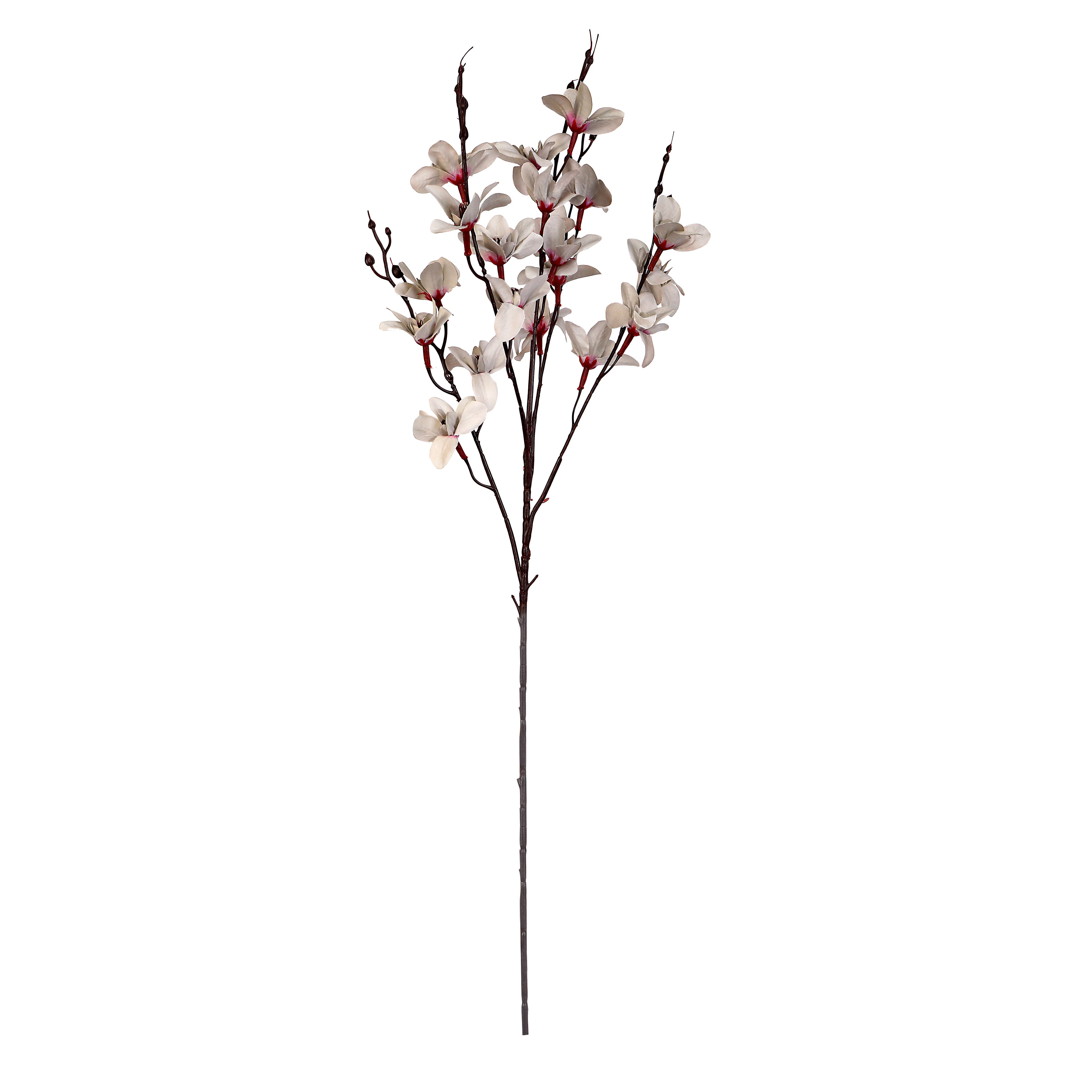 Artificial Flower Bunch - Dancing Orchid Grey Stick