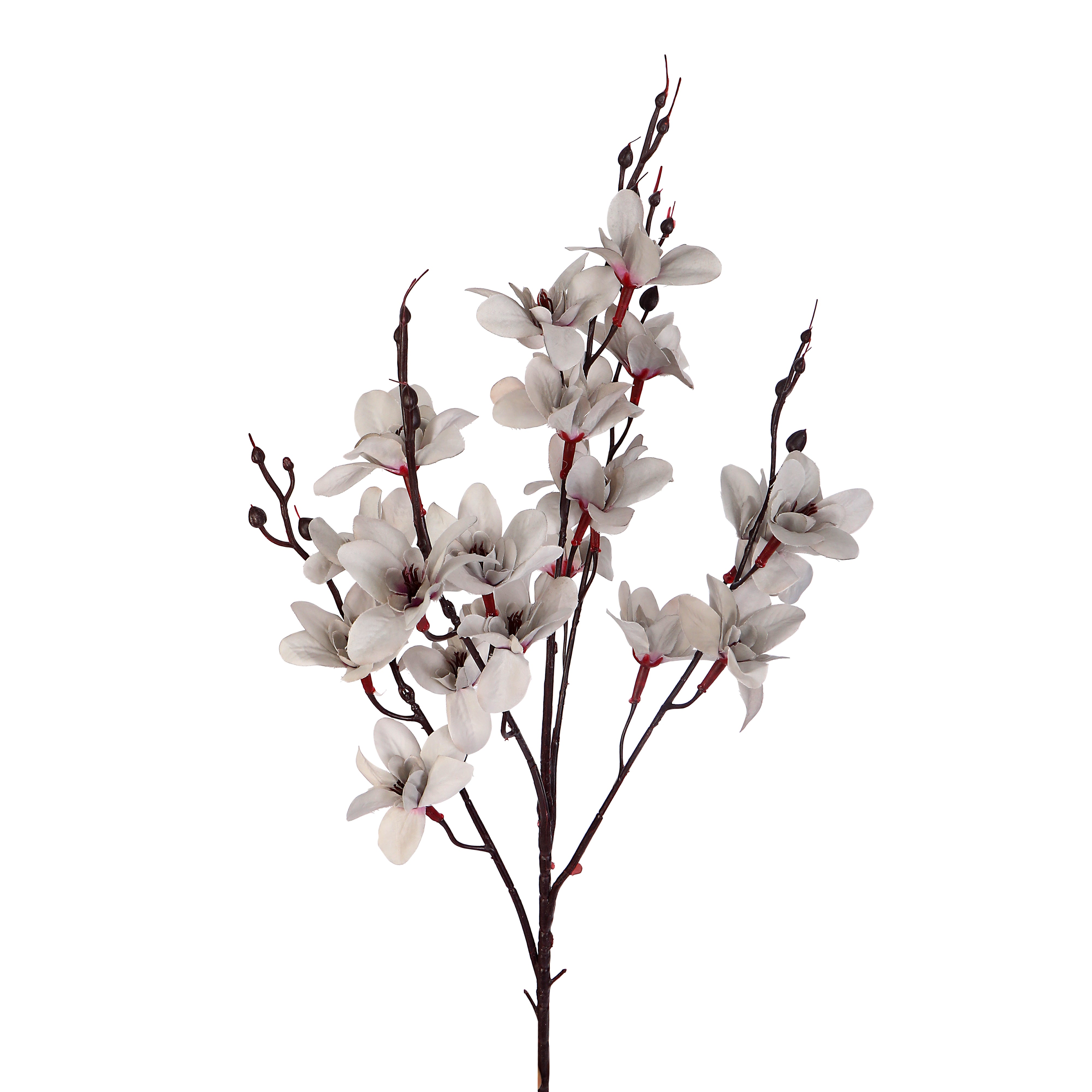 Artificial Flower Bunch - Dancing Orchid Grey Stick