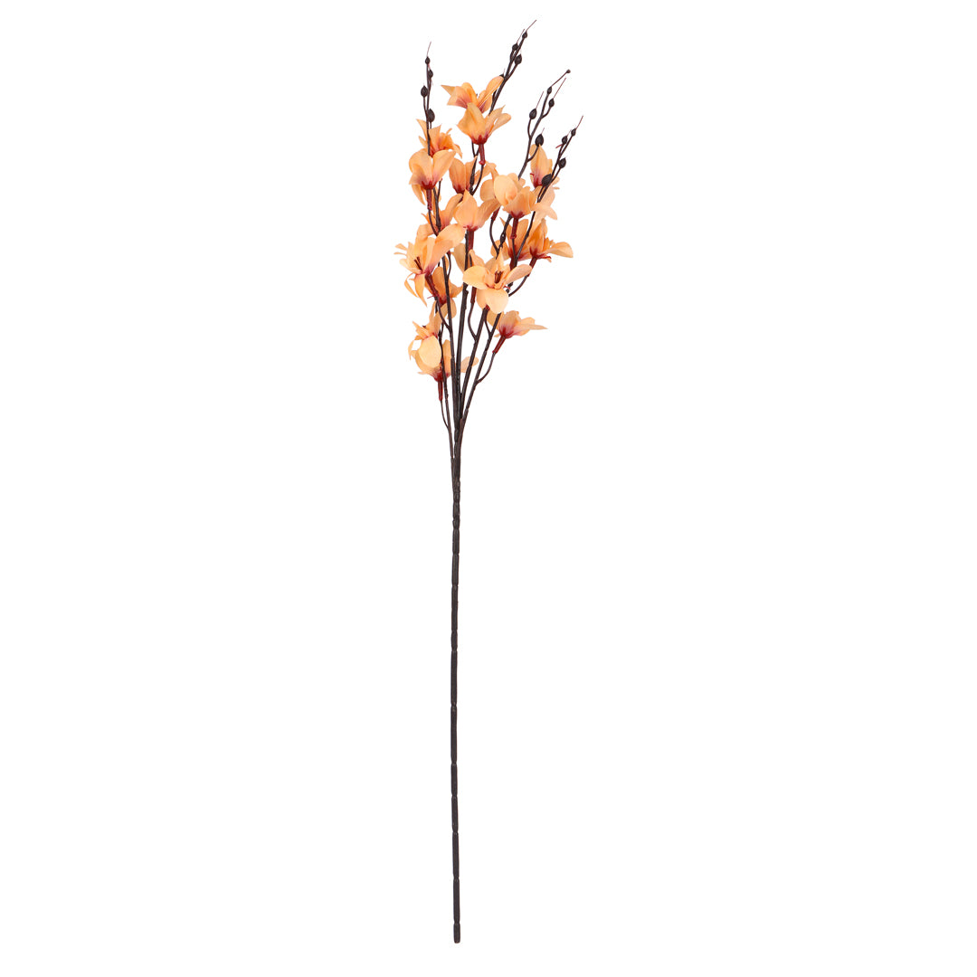 Flower Bunch -Dancing Orchid Orange Sticks 3- The Home Co.