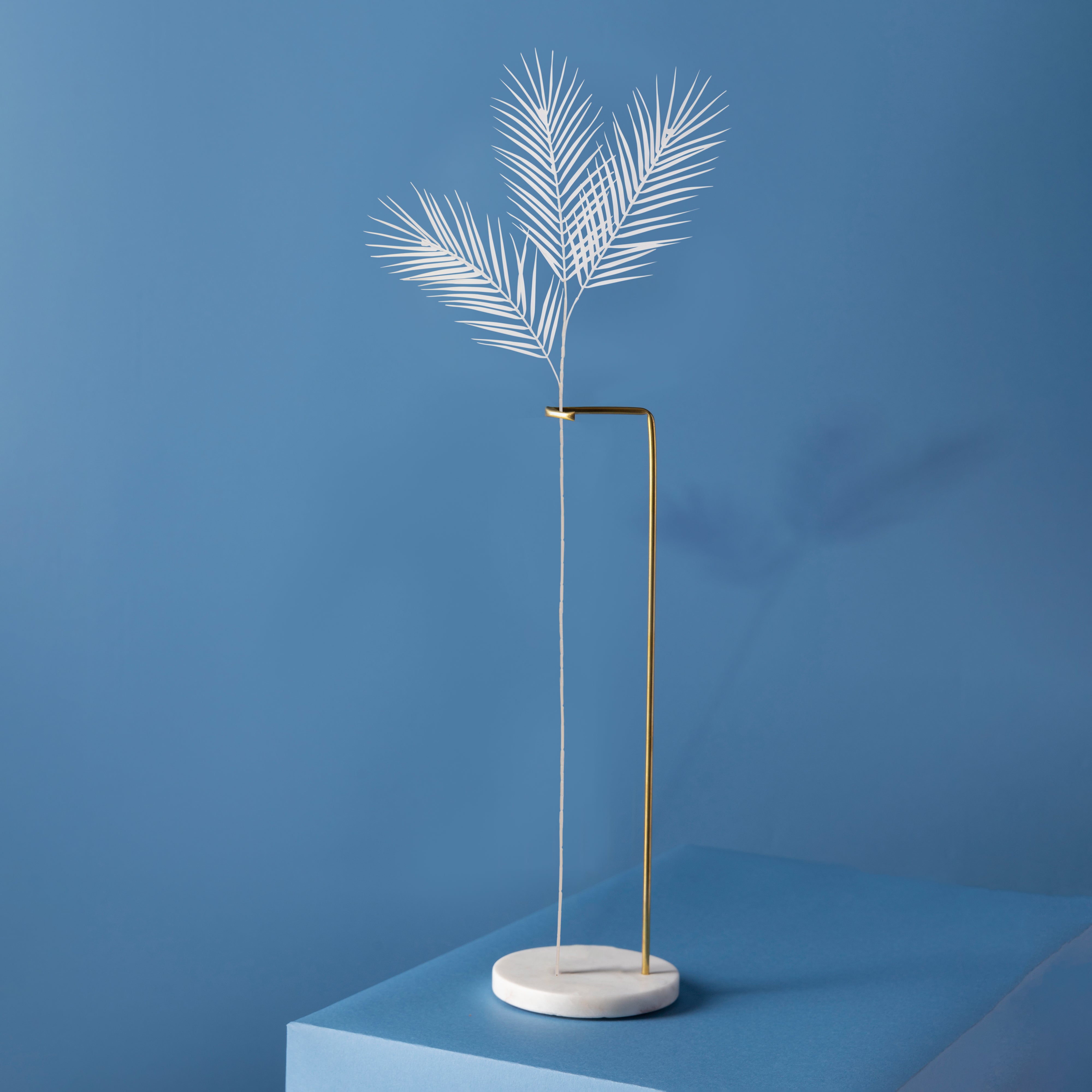 Artificial Flower Stick - Big White Fern