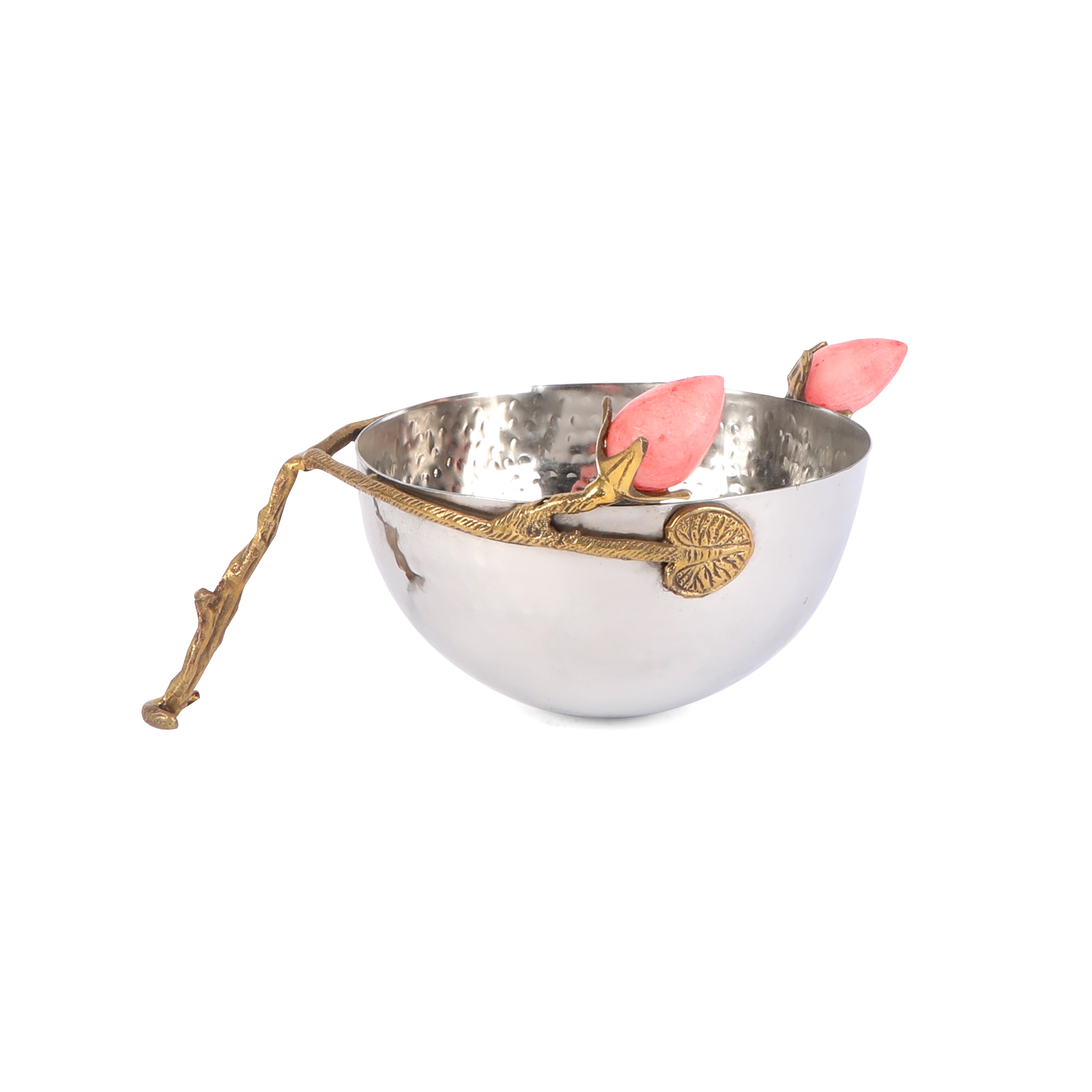 Lotus Nut Bowl - Silver