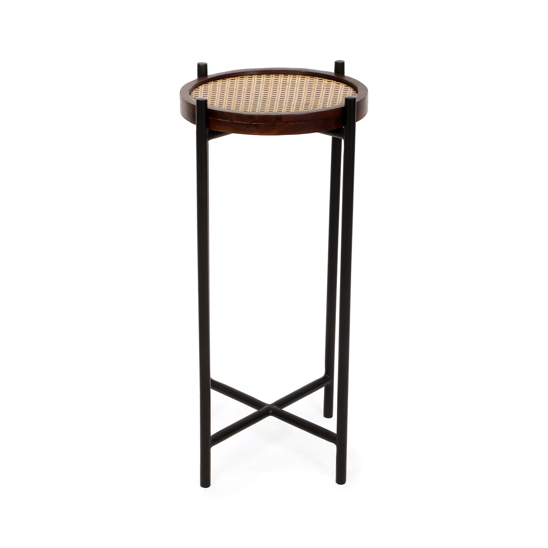 End Table Rattan 2 Layer - Side Table 7- The Home Co.
