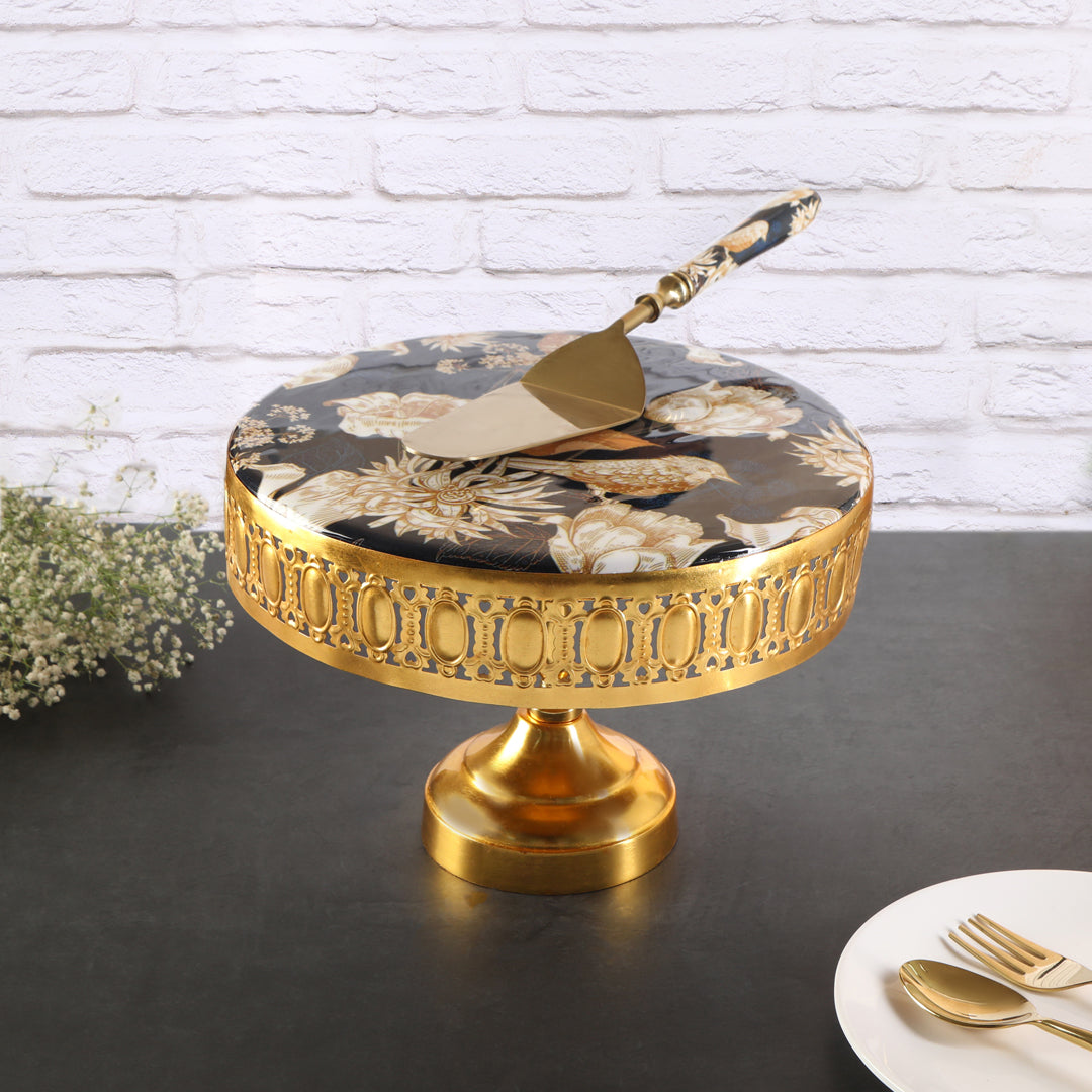 Cake Stand - Blue Bird: The Home Co.