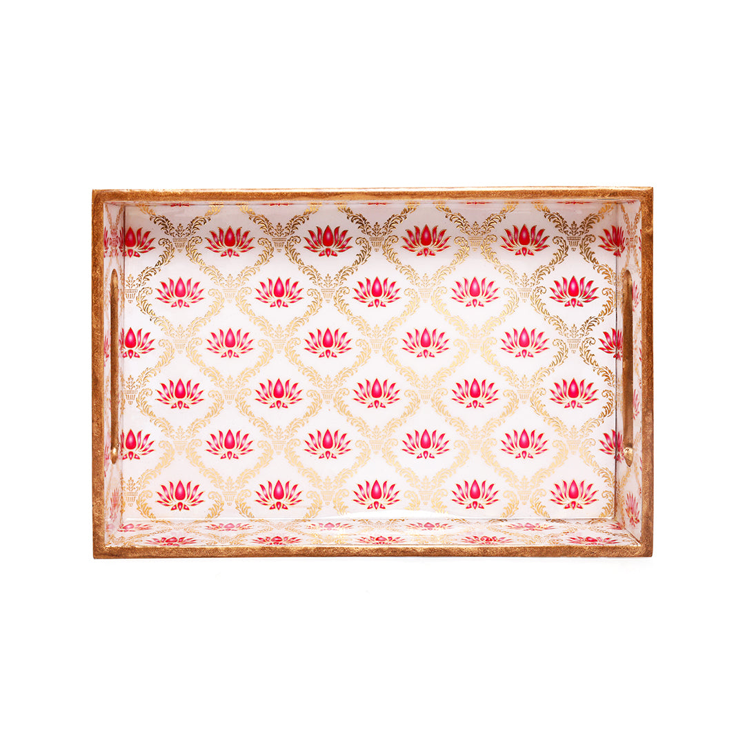 Rectangle Tray - Lotus: The Home Co.