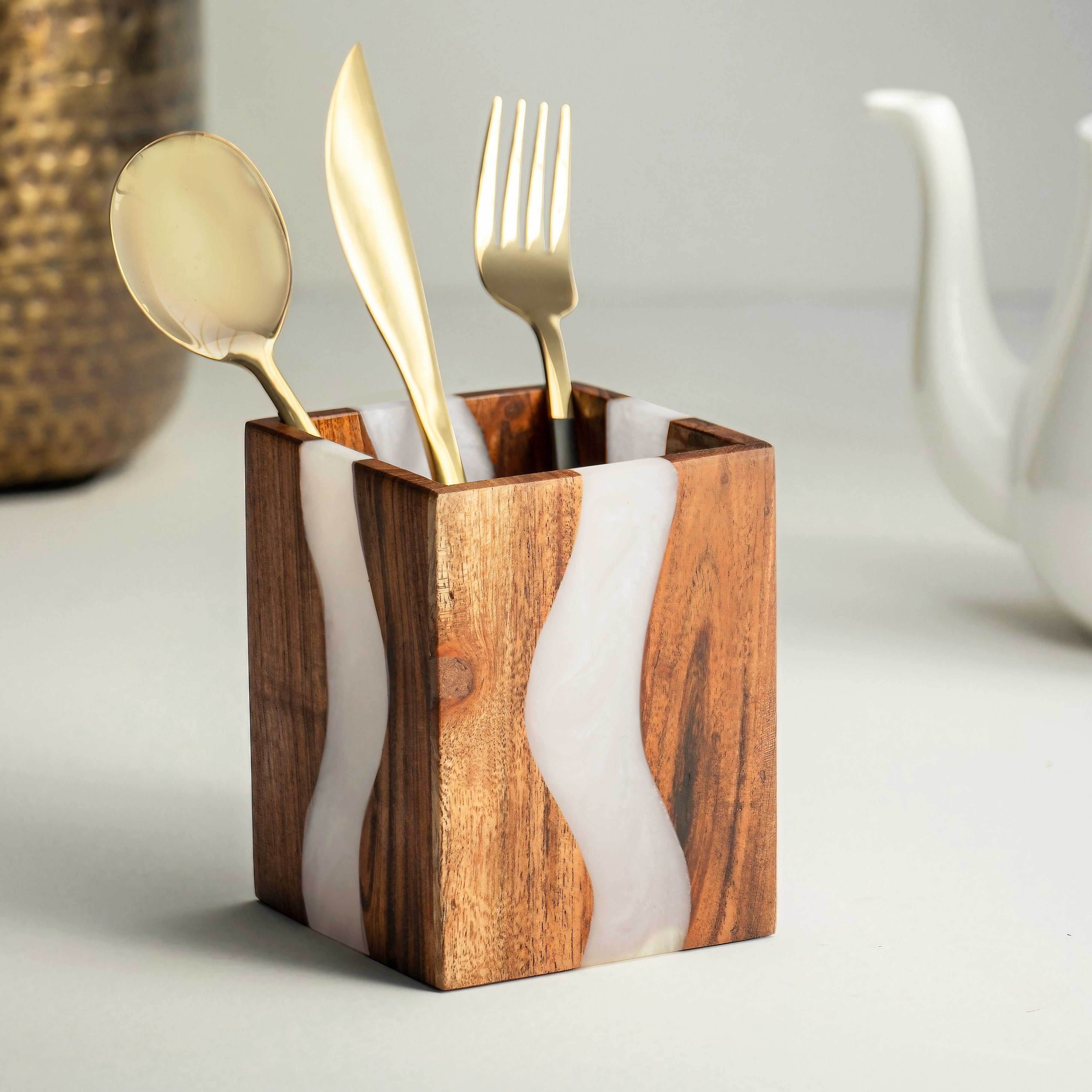 Cutlery Holder - Epoxy Resin