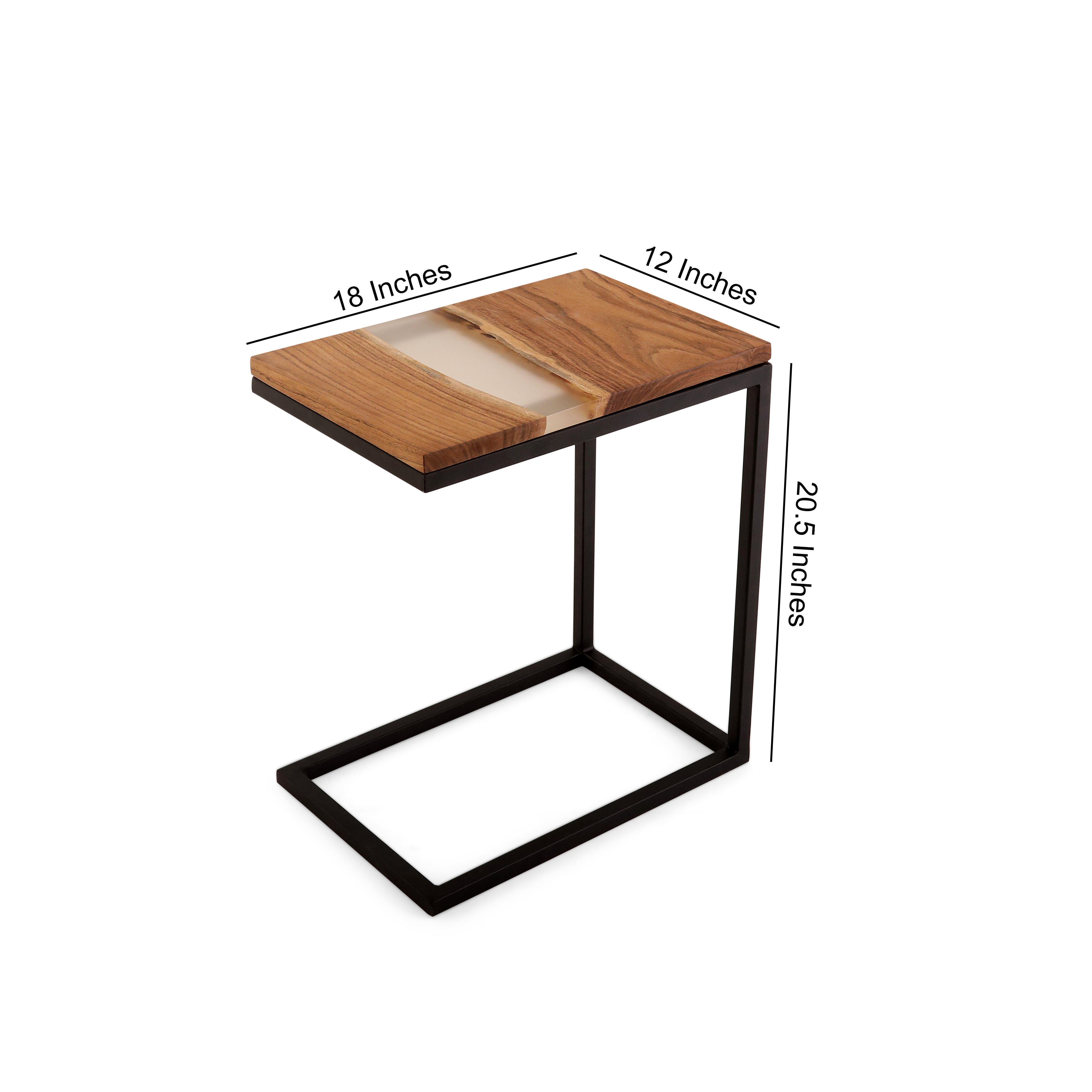 Side Table - Epoxy Resin Side Table