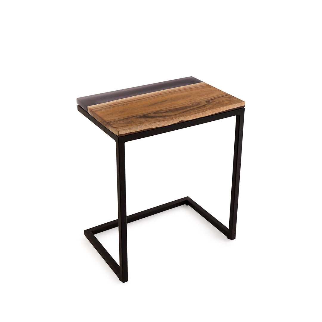 Square Side Table Set Of 2 - Epoxy Resin Side Table 9- The Home Co.