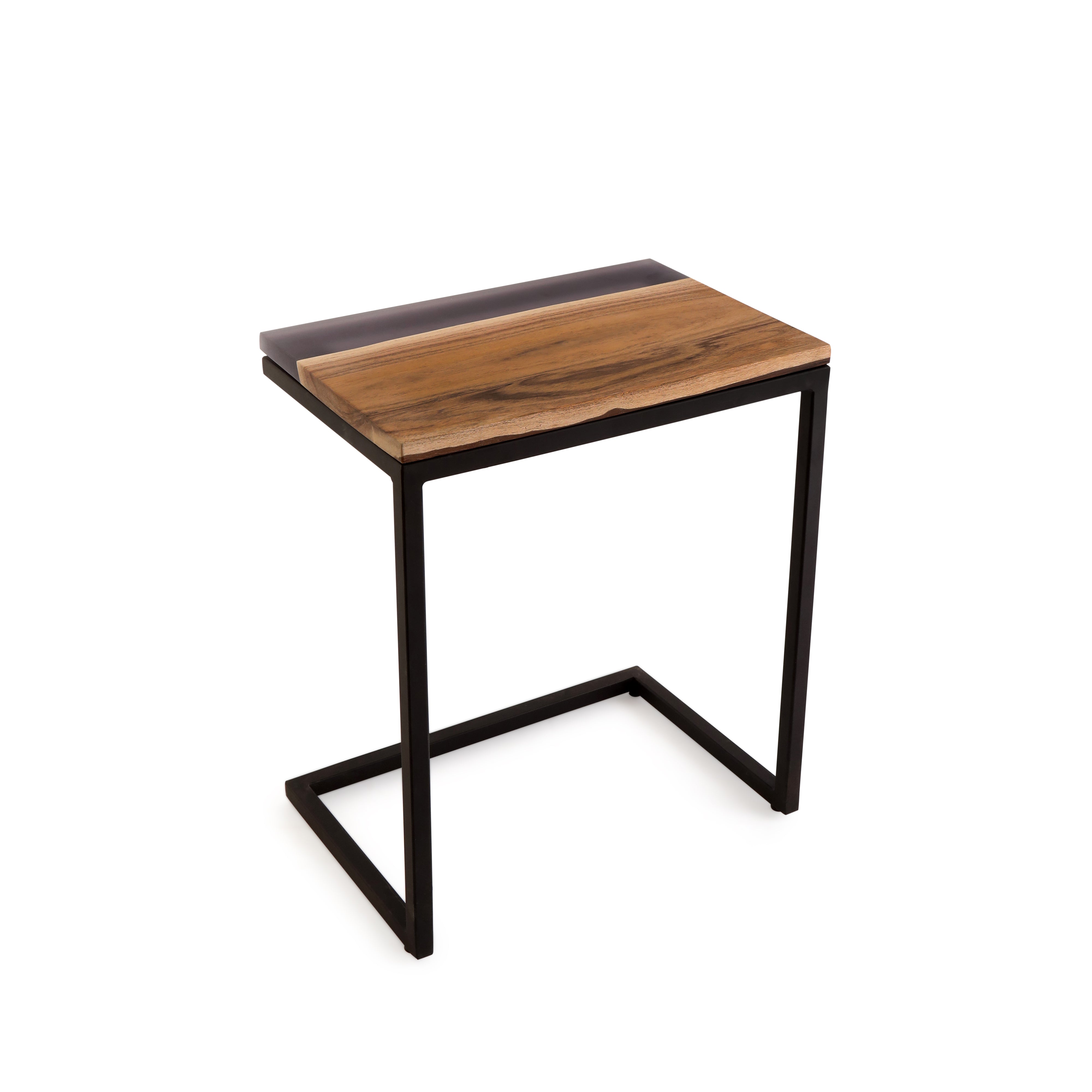 Square Side Table Set Of 2 - Epoxy Resin Side Table