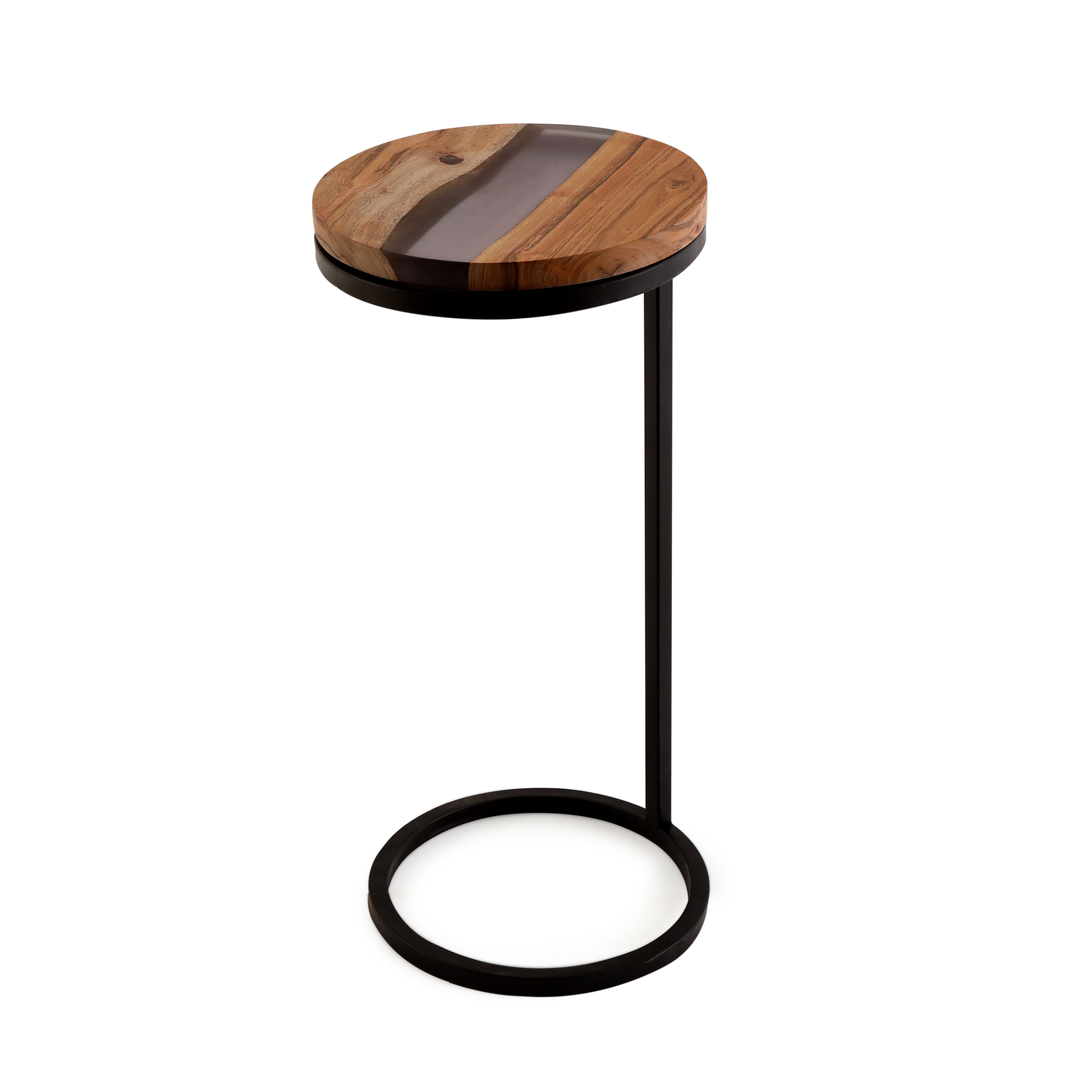 Round Side Table - Epoxy Resin Side Table