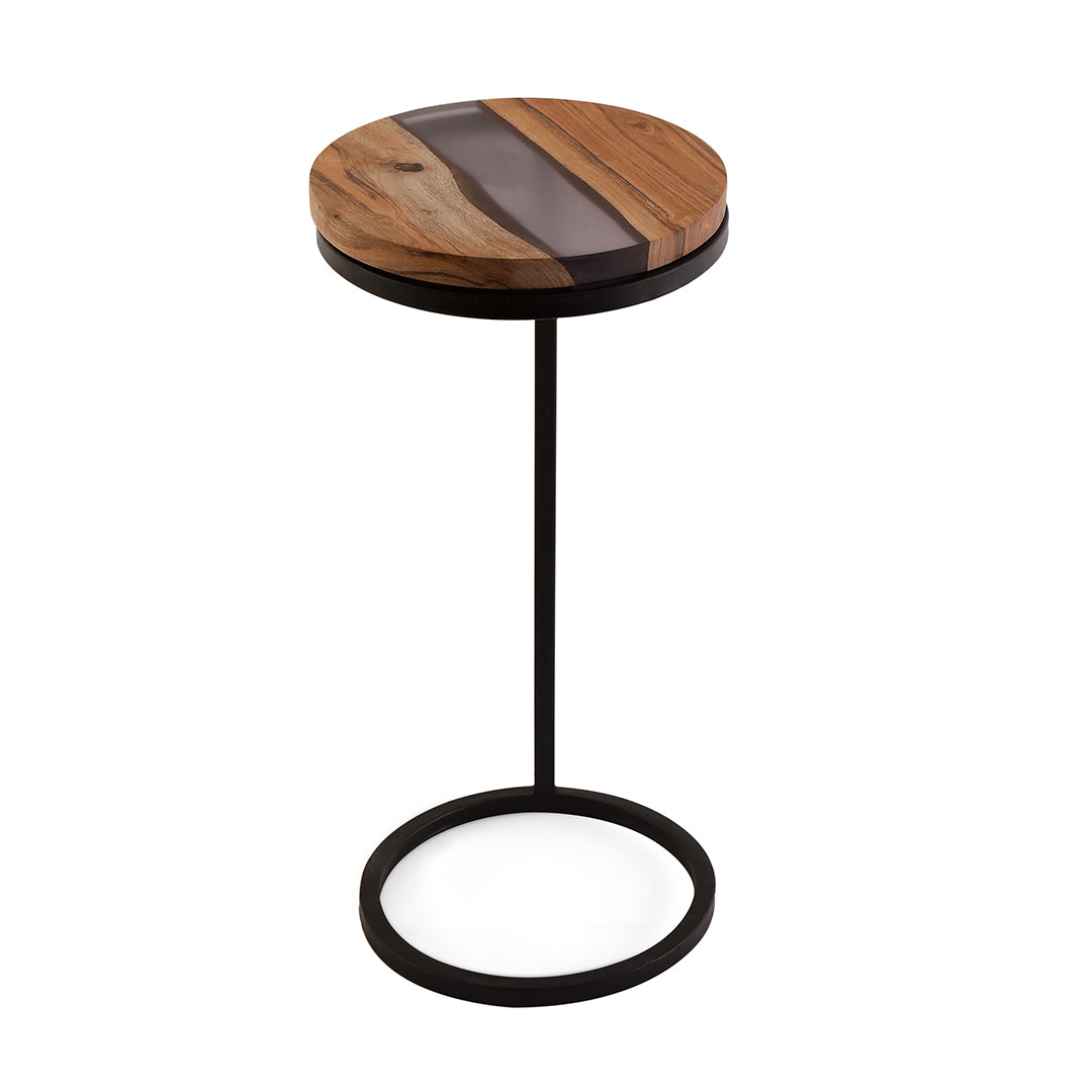 Round Side Table - Epoxy Resin Side Table 2- The Home Co.