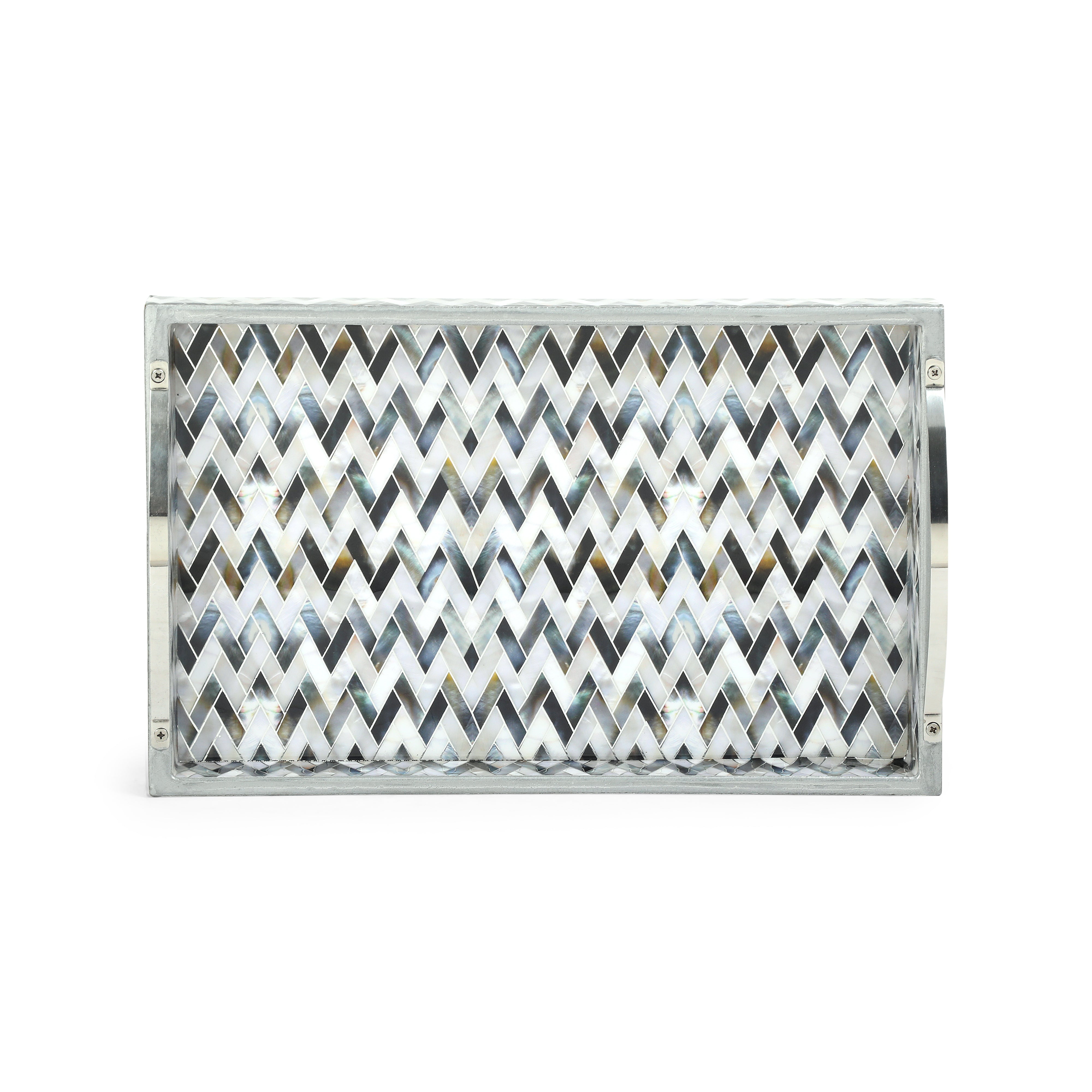 Tray Set Of 3 - Zig Zag