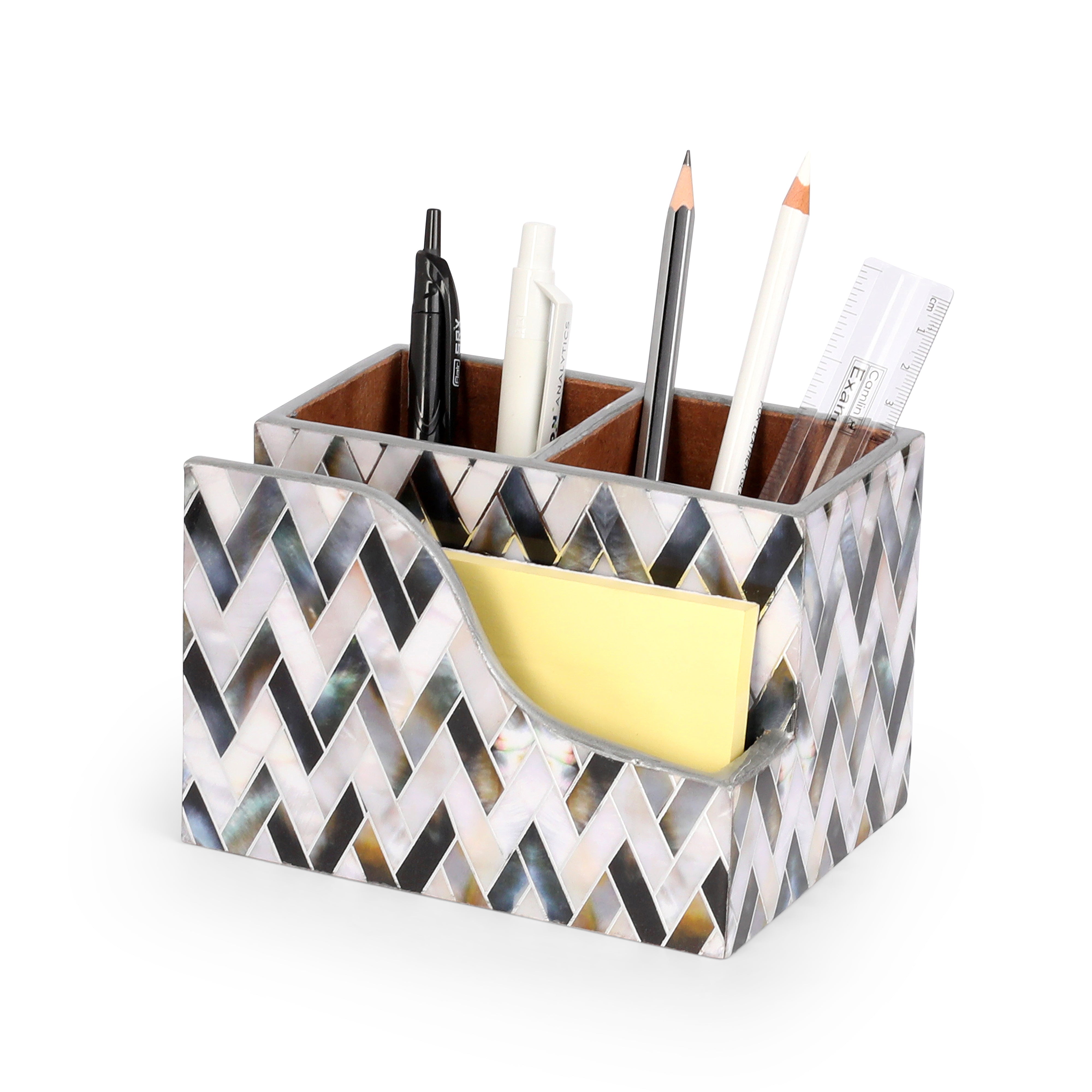 Small Cutlery Tissue Holder - Zig Zag