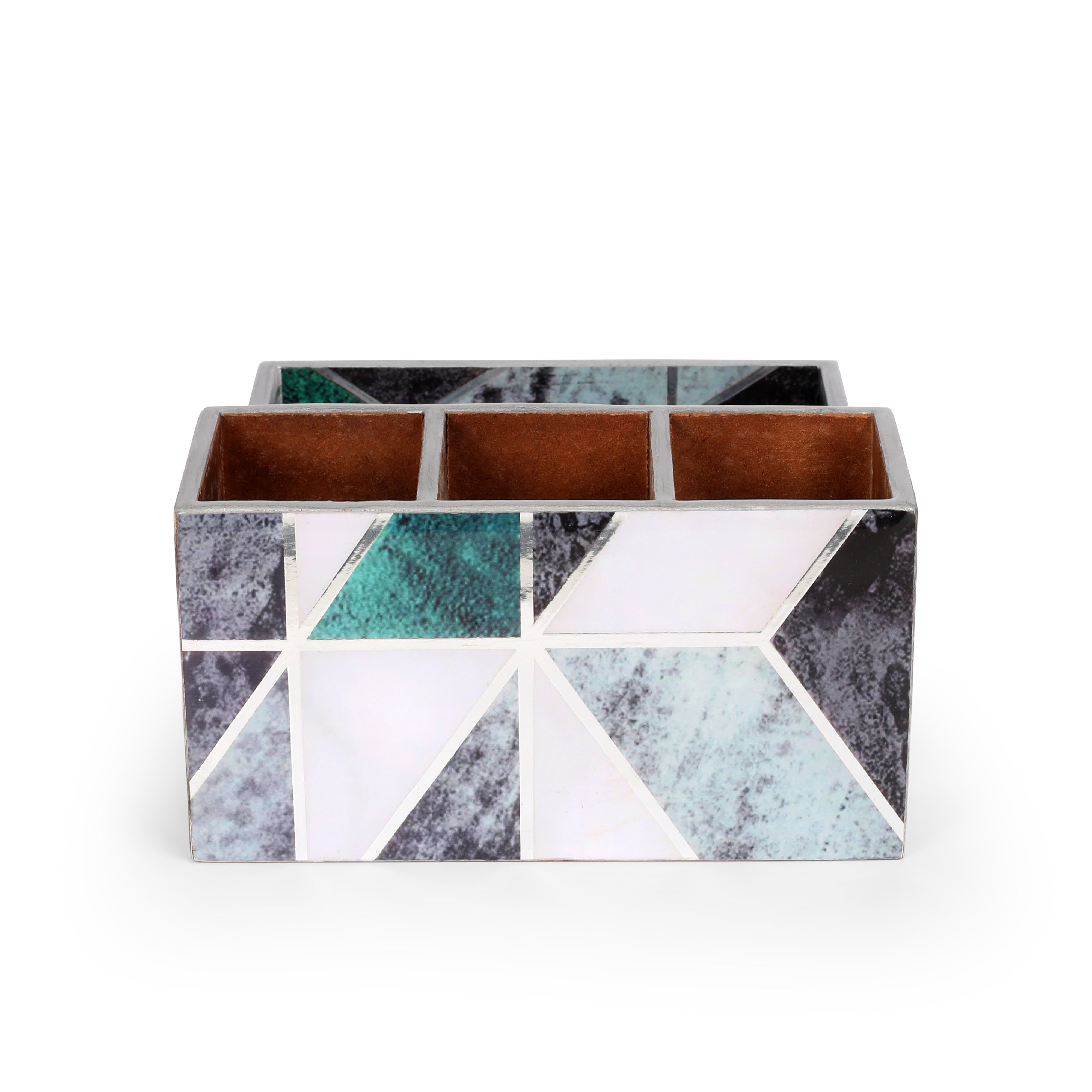 Large Cutlery Tissue Holder - New Mosaic