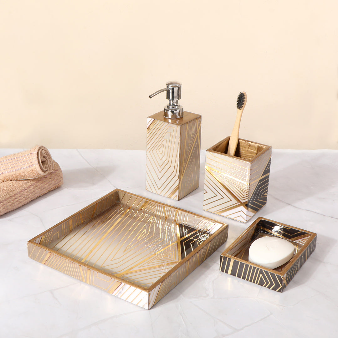 Bathroom Set - Triangle: The Home Co.