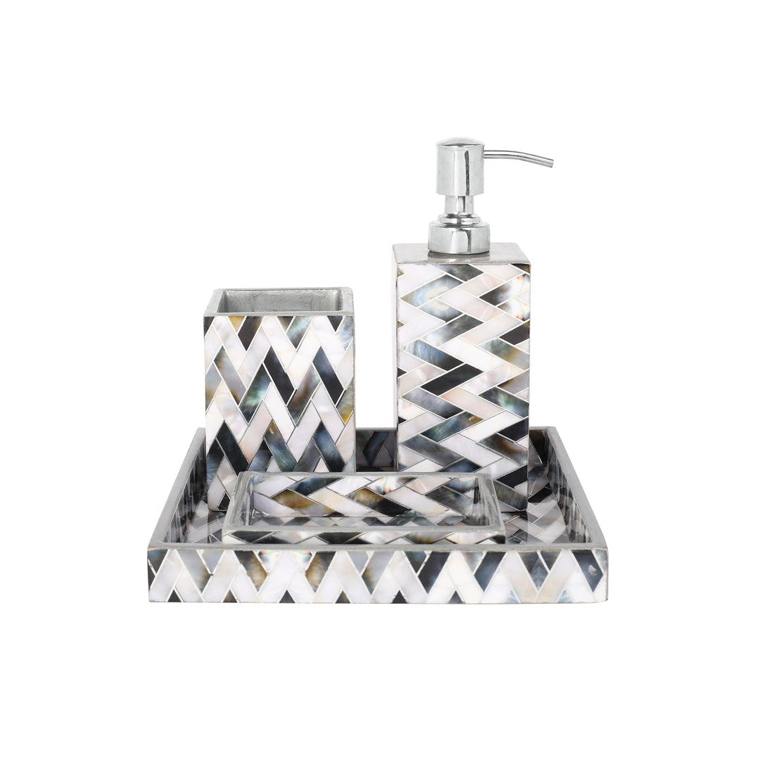 Bathroom Set - Zig Zag: The Home Co.