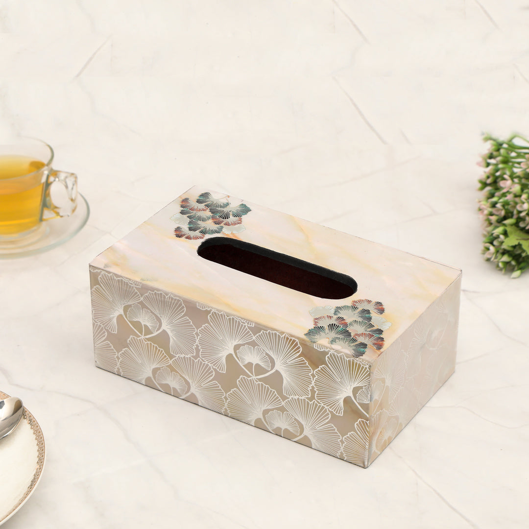 Tissue Box - New Flower 1- The Home Co.