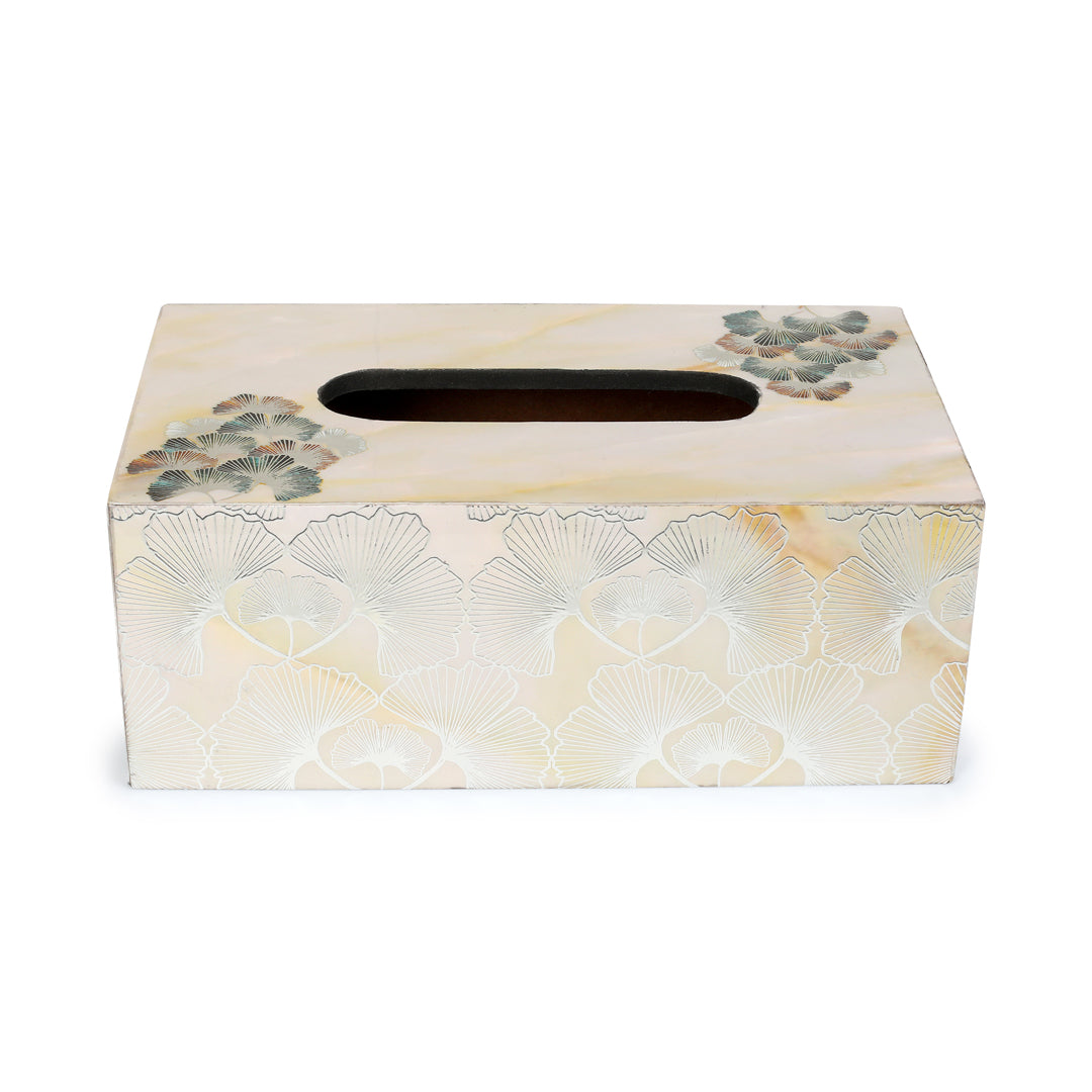 Tissue Box - New Flower 2- The Home Co.