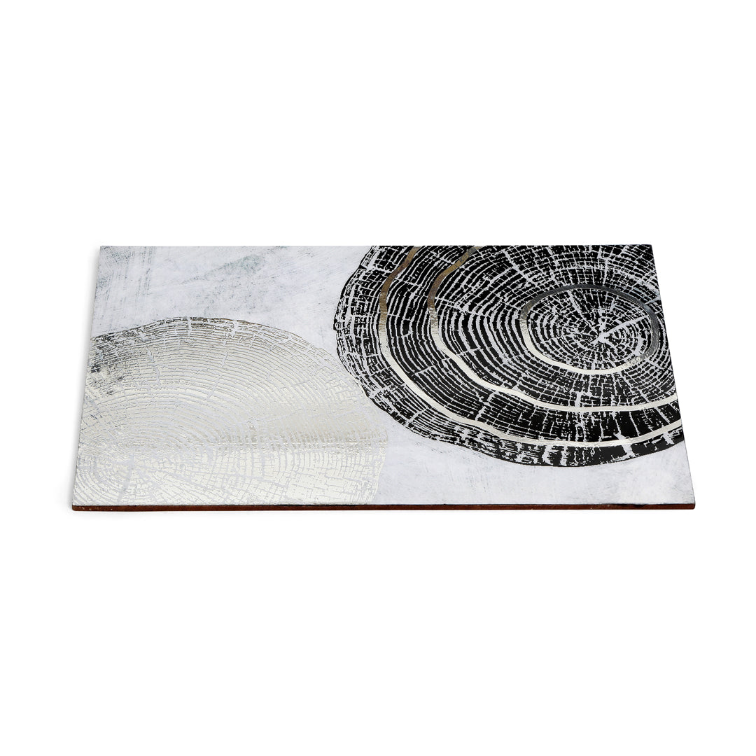 Tablemat - Grey Spiral (1 Pc)