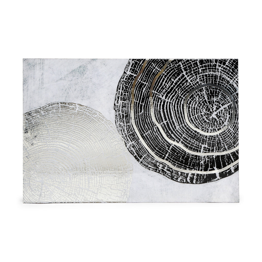 Tablemat - Grey Spiral (1 Pc)