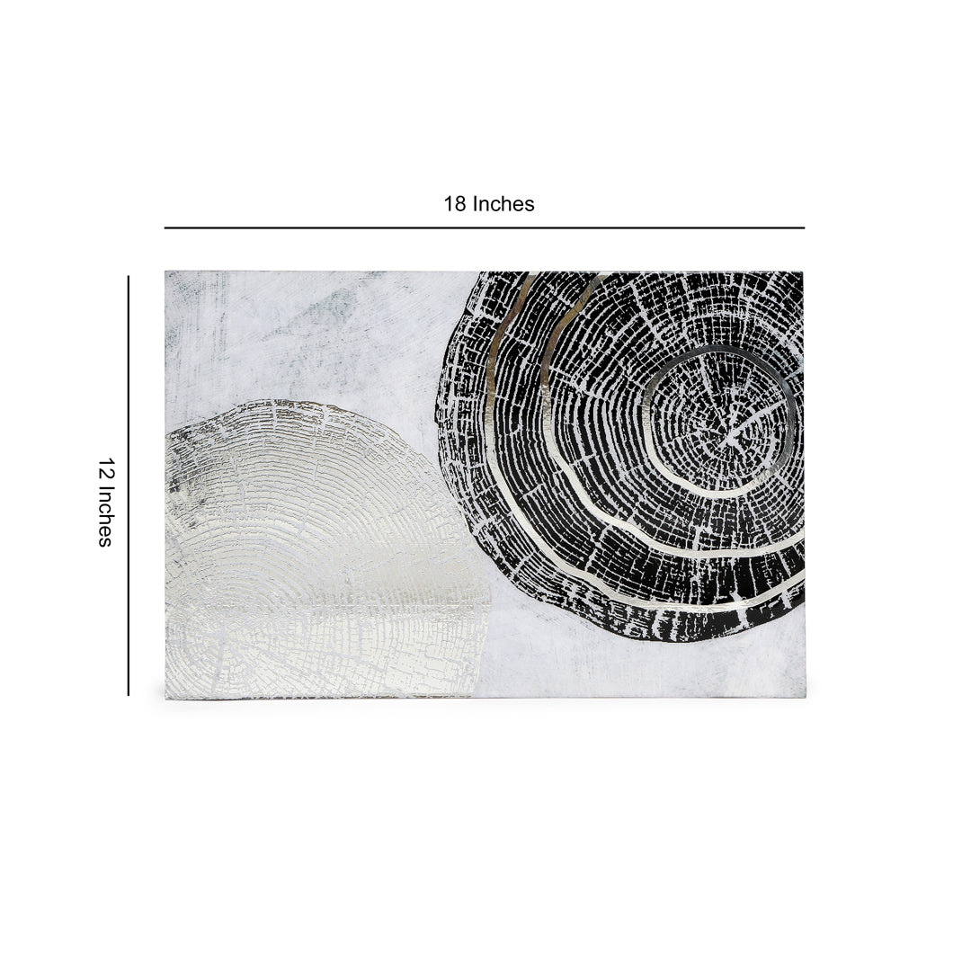 Tablemat - Grey Spiral (1 Pc)