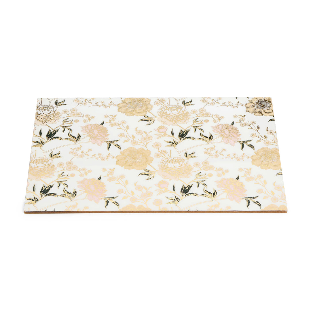 Tablemat- White Flower (1 Pc)