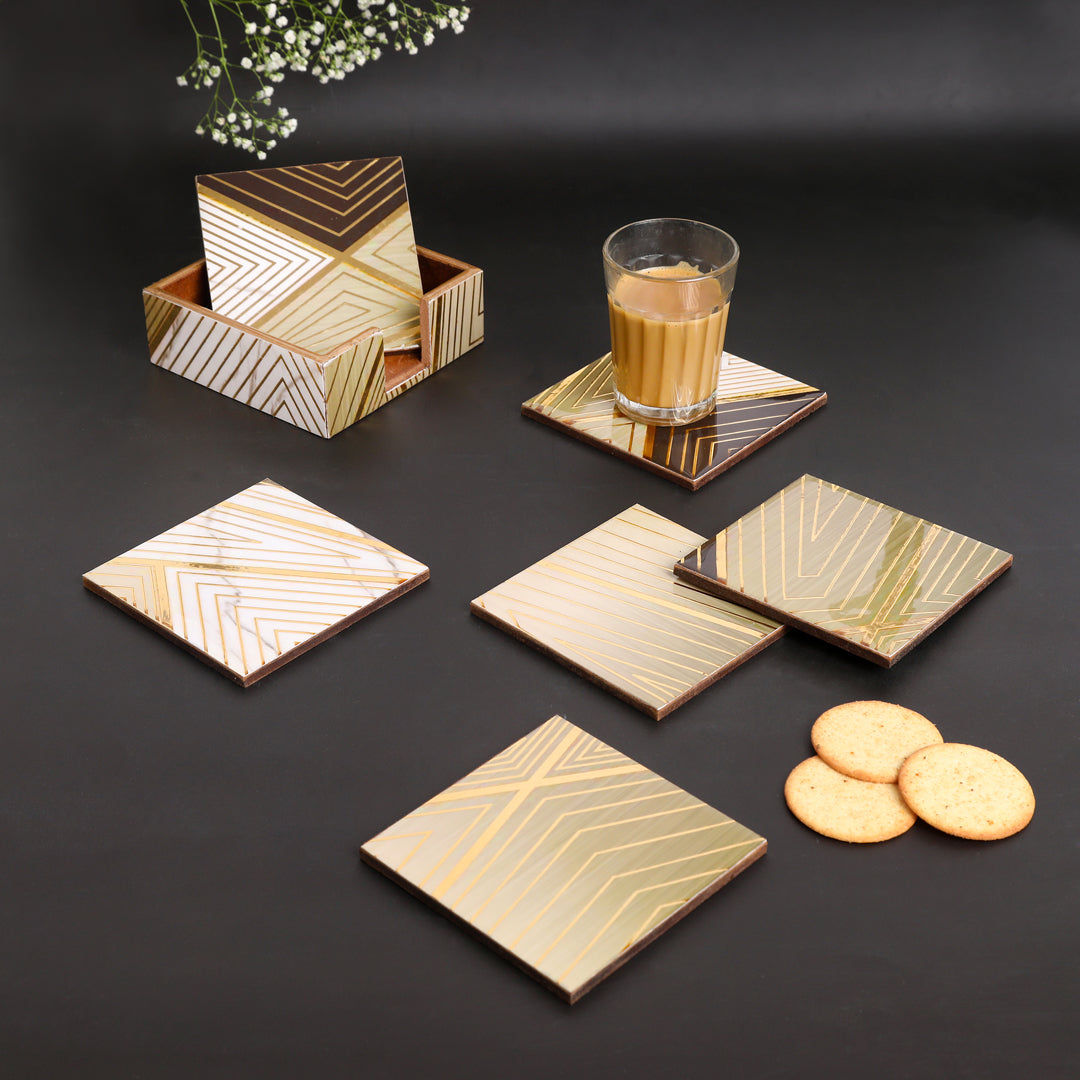 Table Coaster - Triangle (Set of 6)