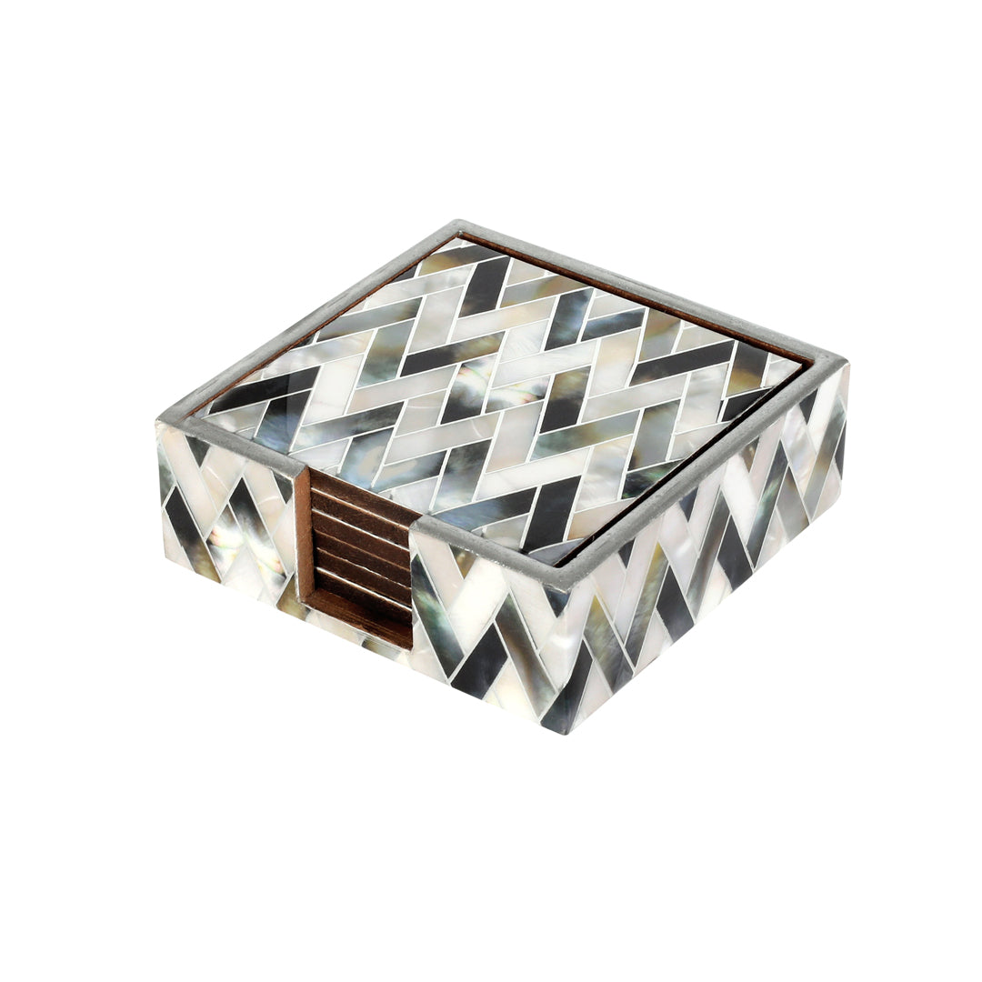 Table Coaster - Zig Zag (Set of 6)