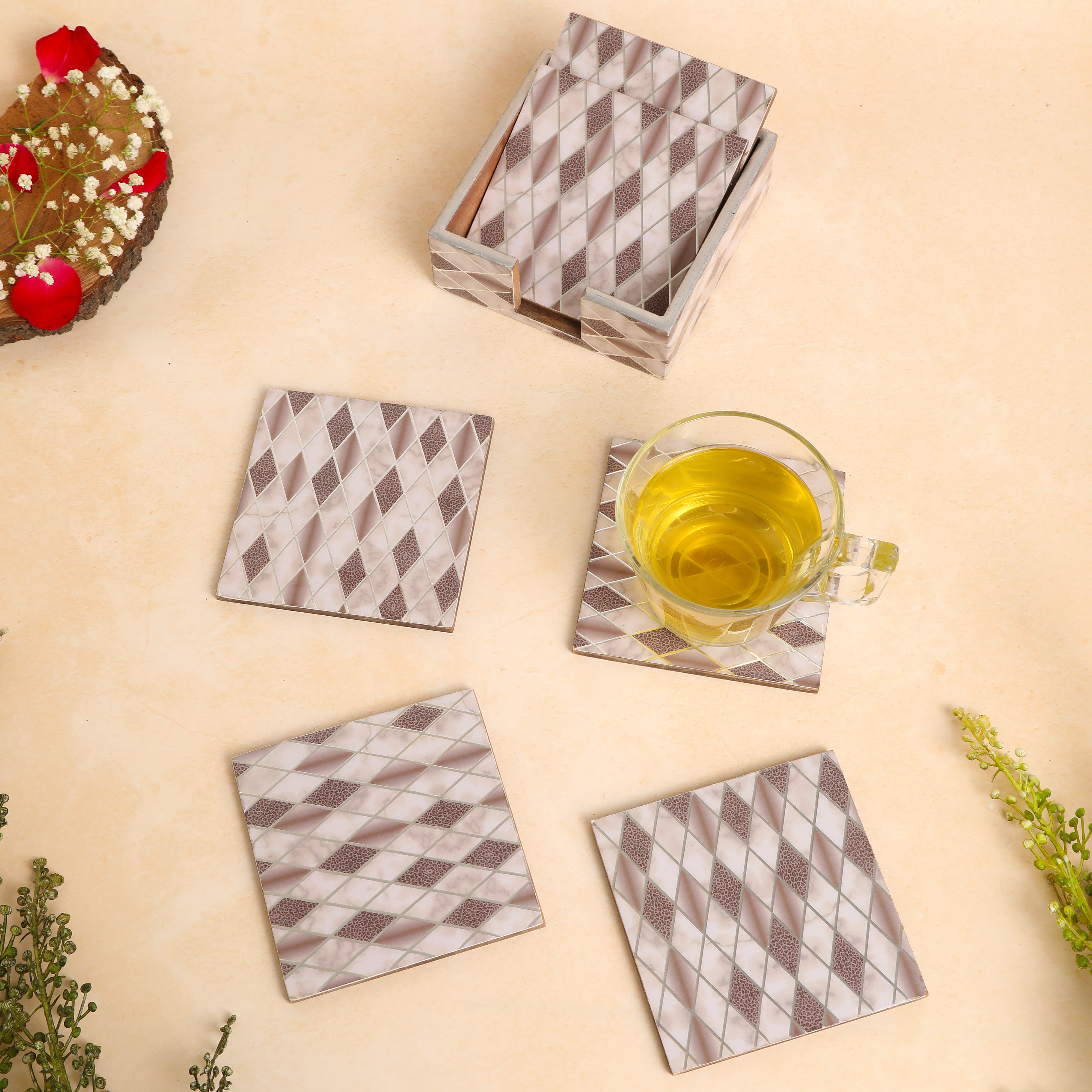 Table Coaster - Barfi (Set of 6)