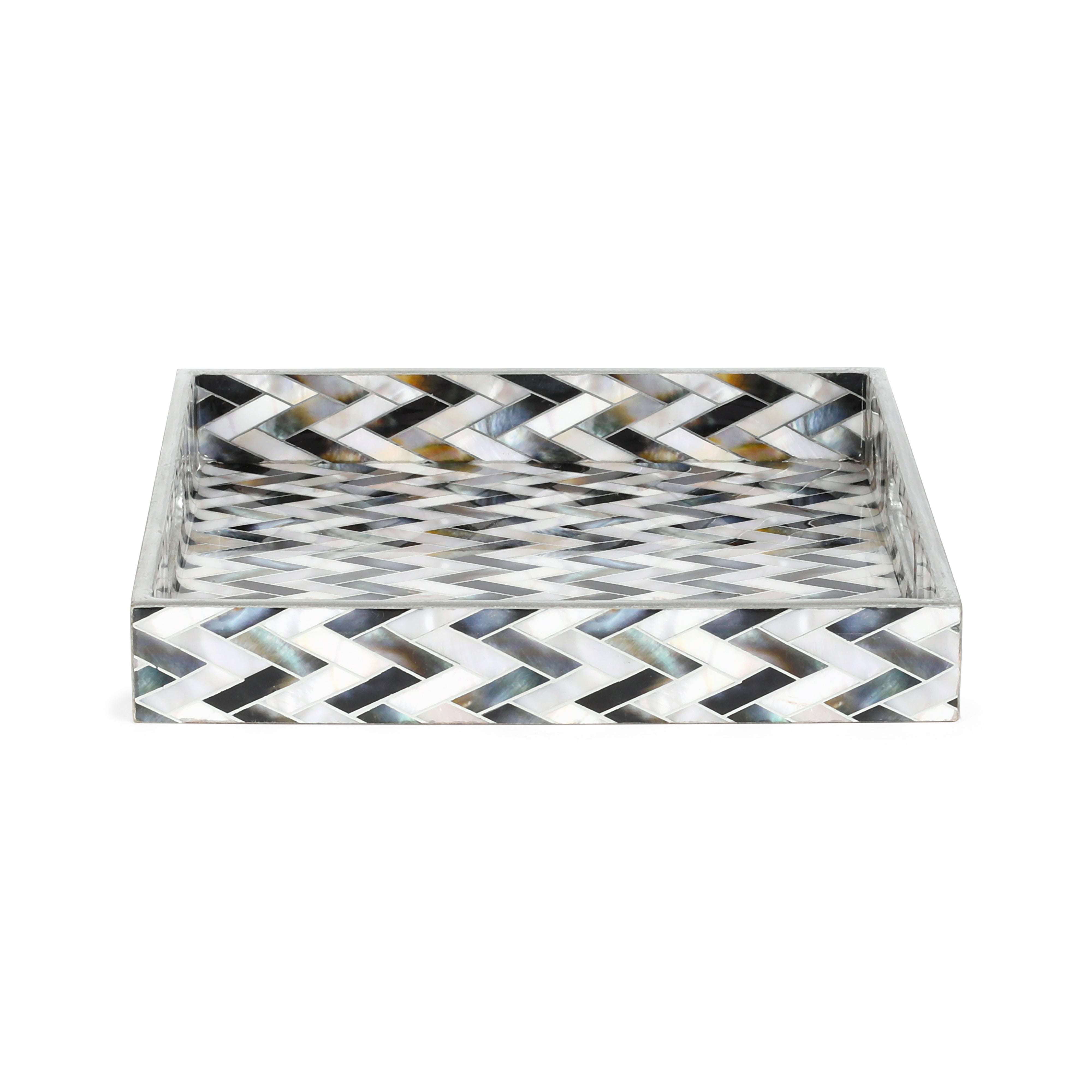 Square Tray - Zig Zag