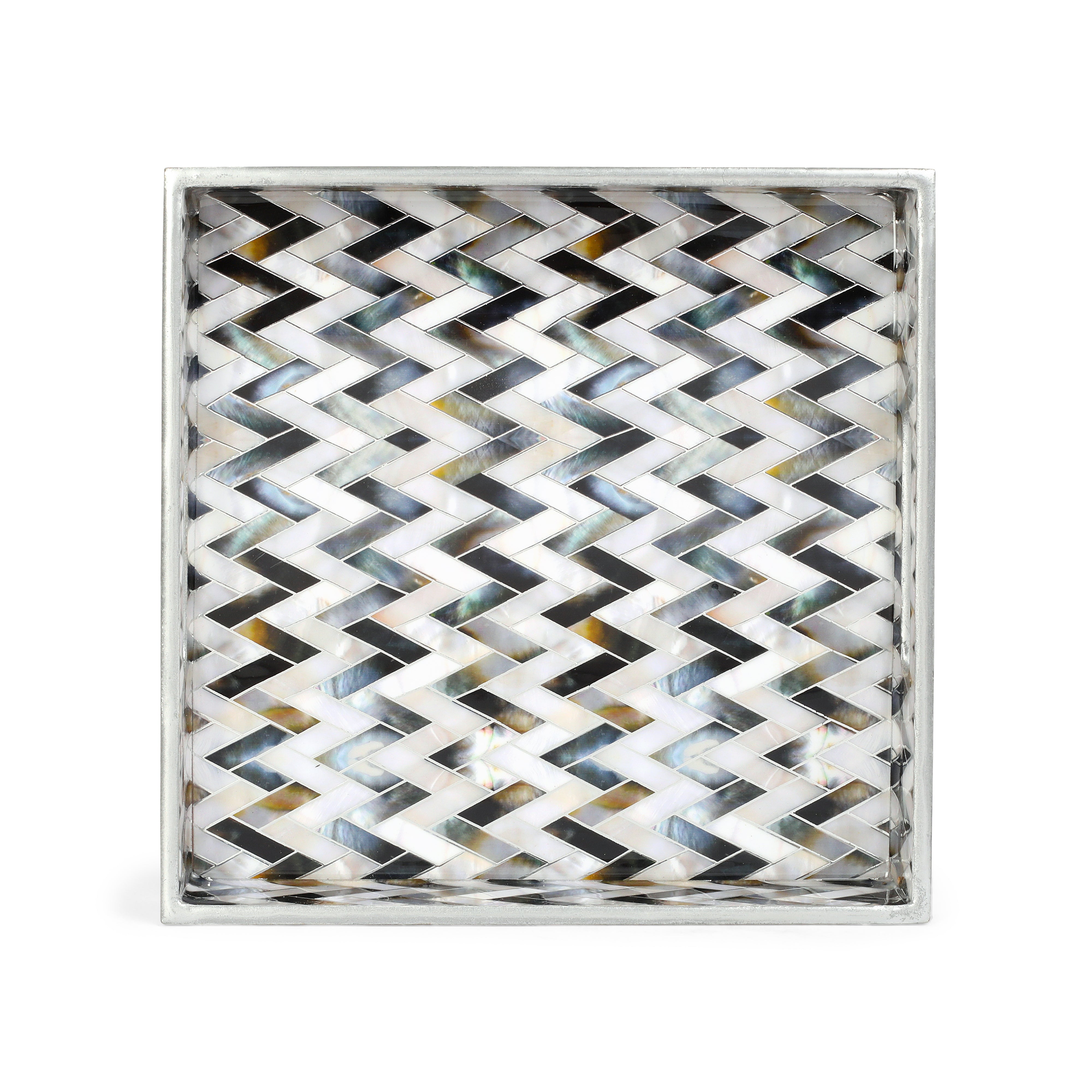 Square Tray - Zig Zag