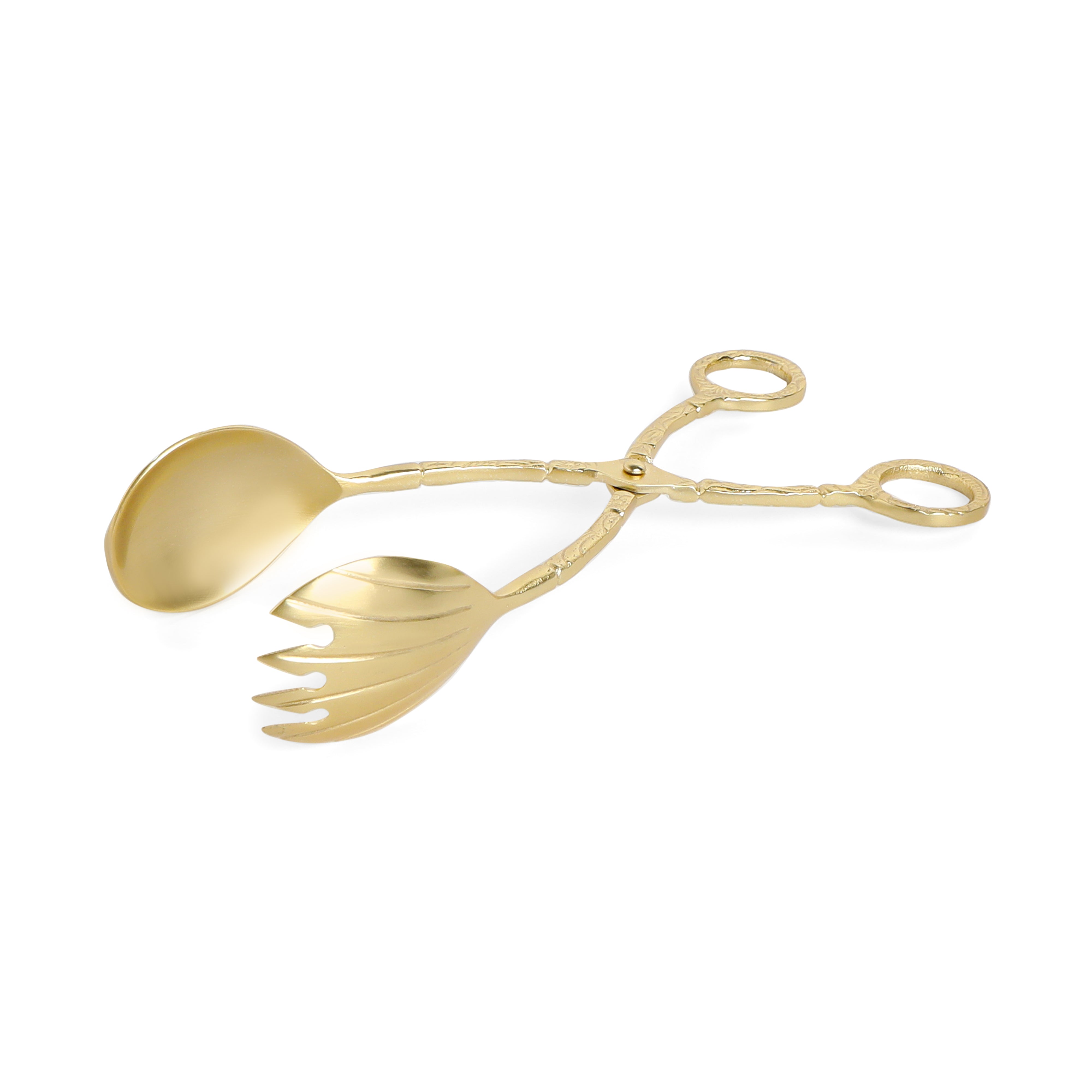 Cake and Pastry Tong - Brass - Gold