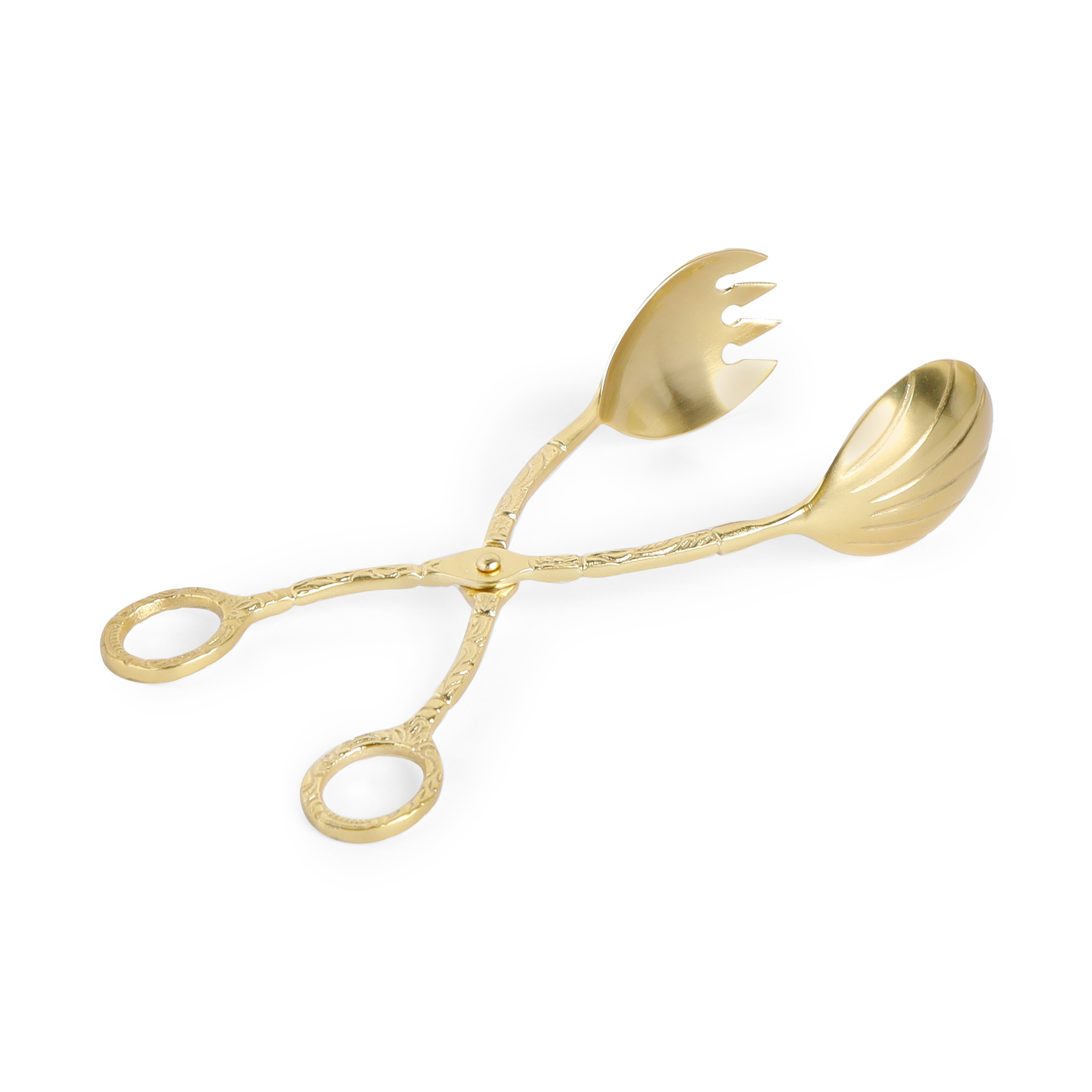 Cake and Pastry Tong - Brass - Gold