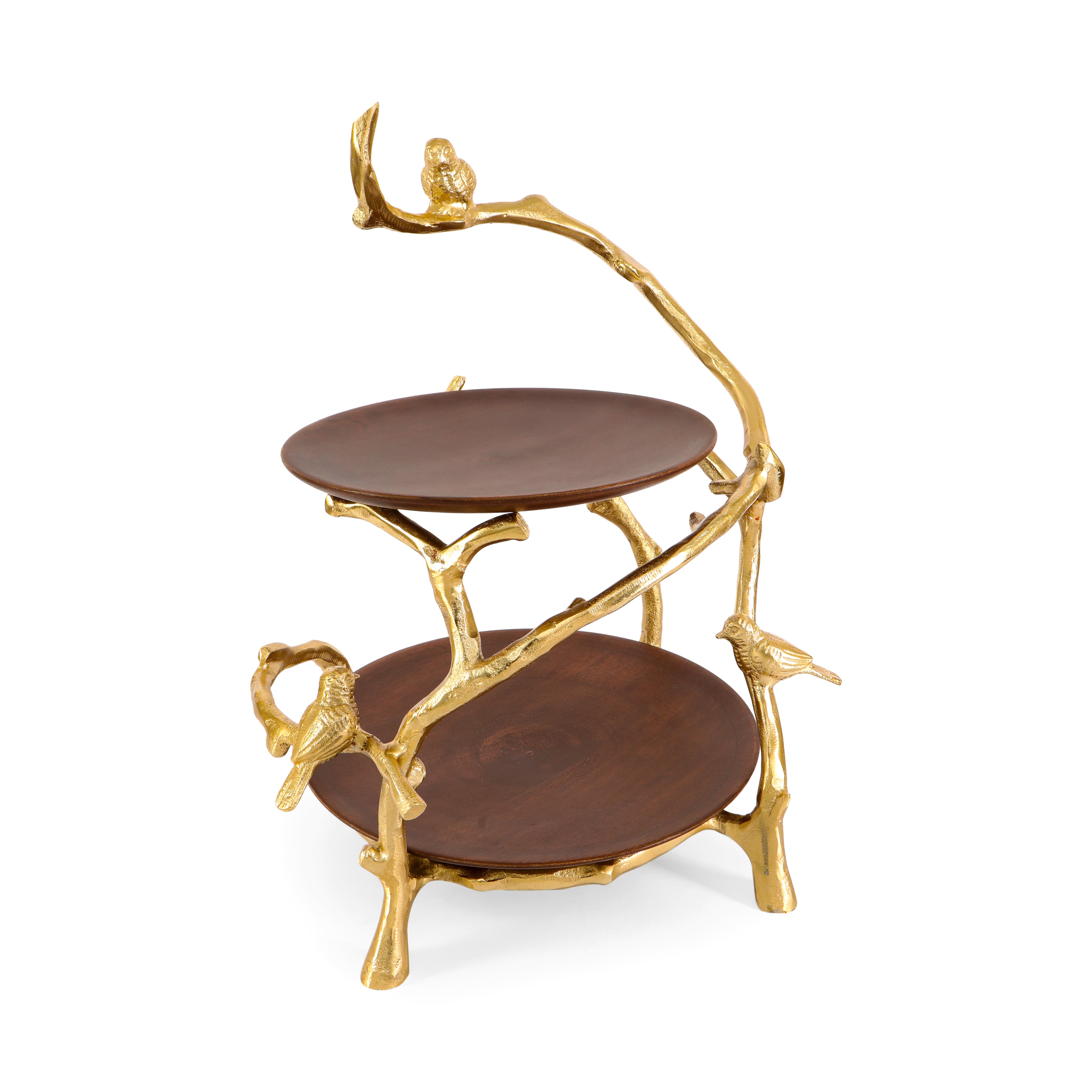 2 Tier Bird Serving Platter