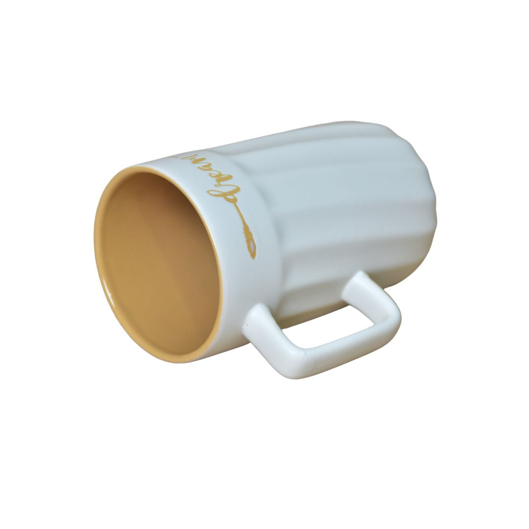 Dream Ceramic Mug - White