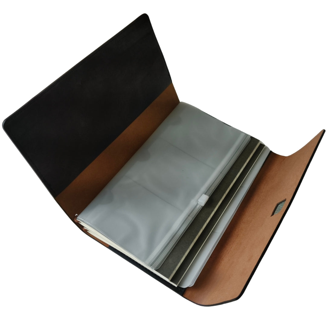 Black Card Holder Diary