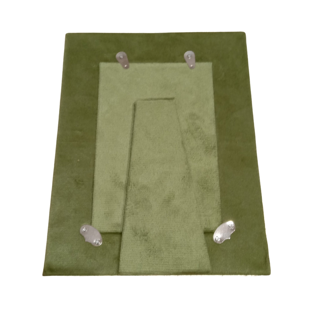 Exquisite Silver-Plated Shahi Baraat Photo Frame with Velvet Gift Box