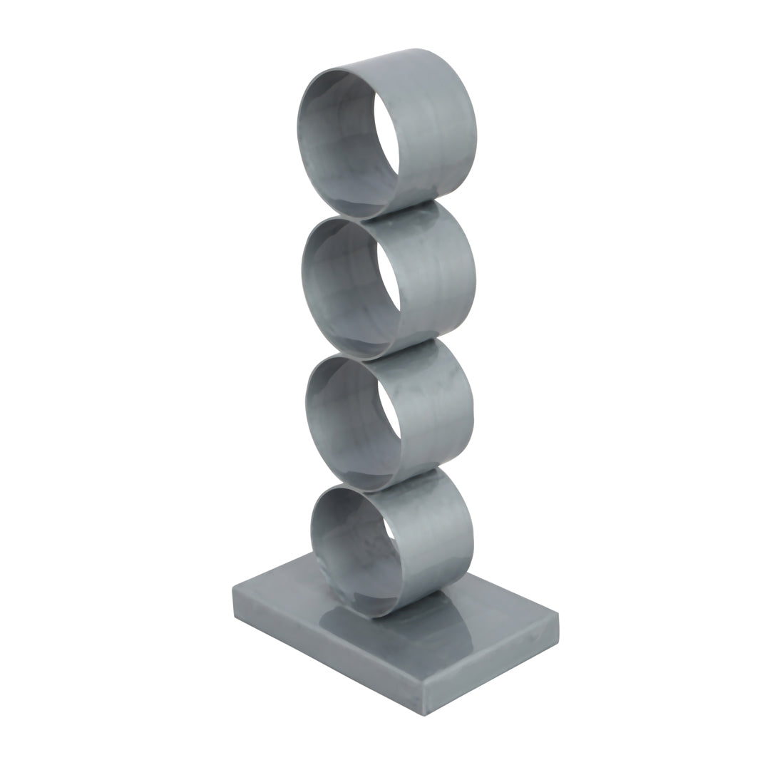 Grey Towel Stand - Large