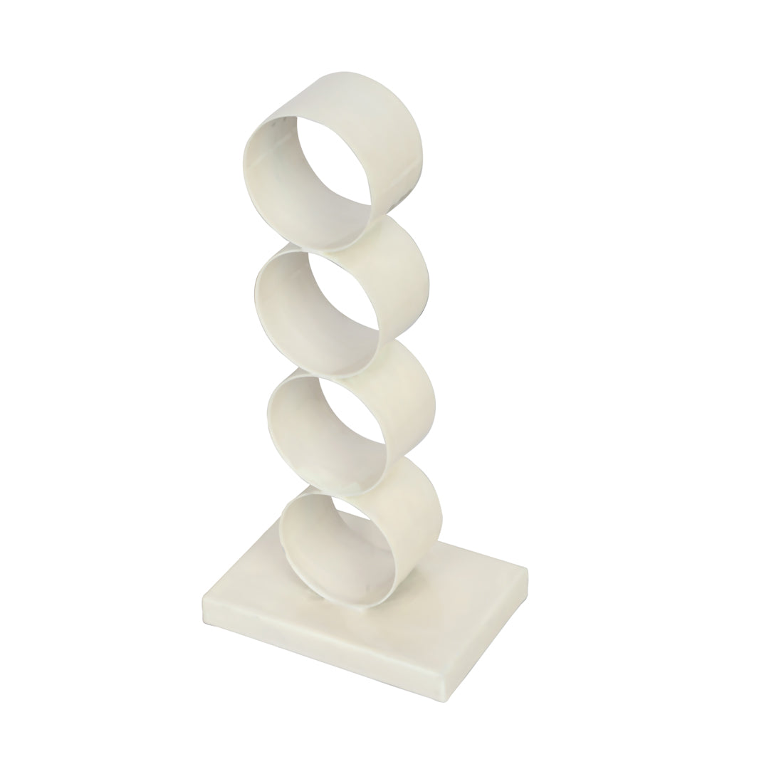 White Towel Stand - Large